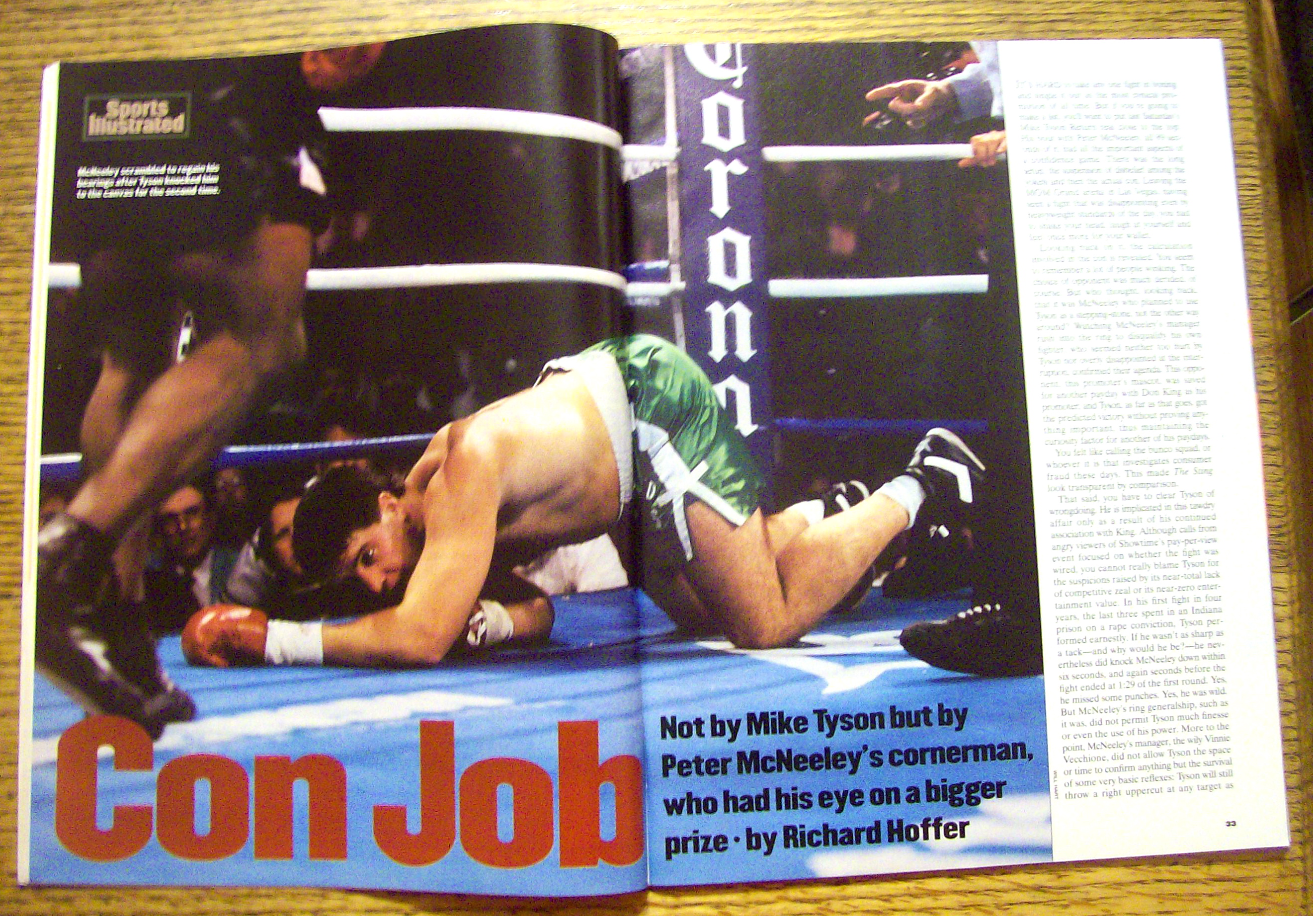 Sports Illustrated Magazine August 28, 1995 K Johnson