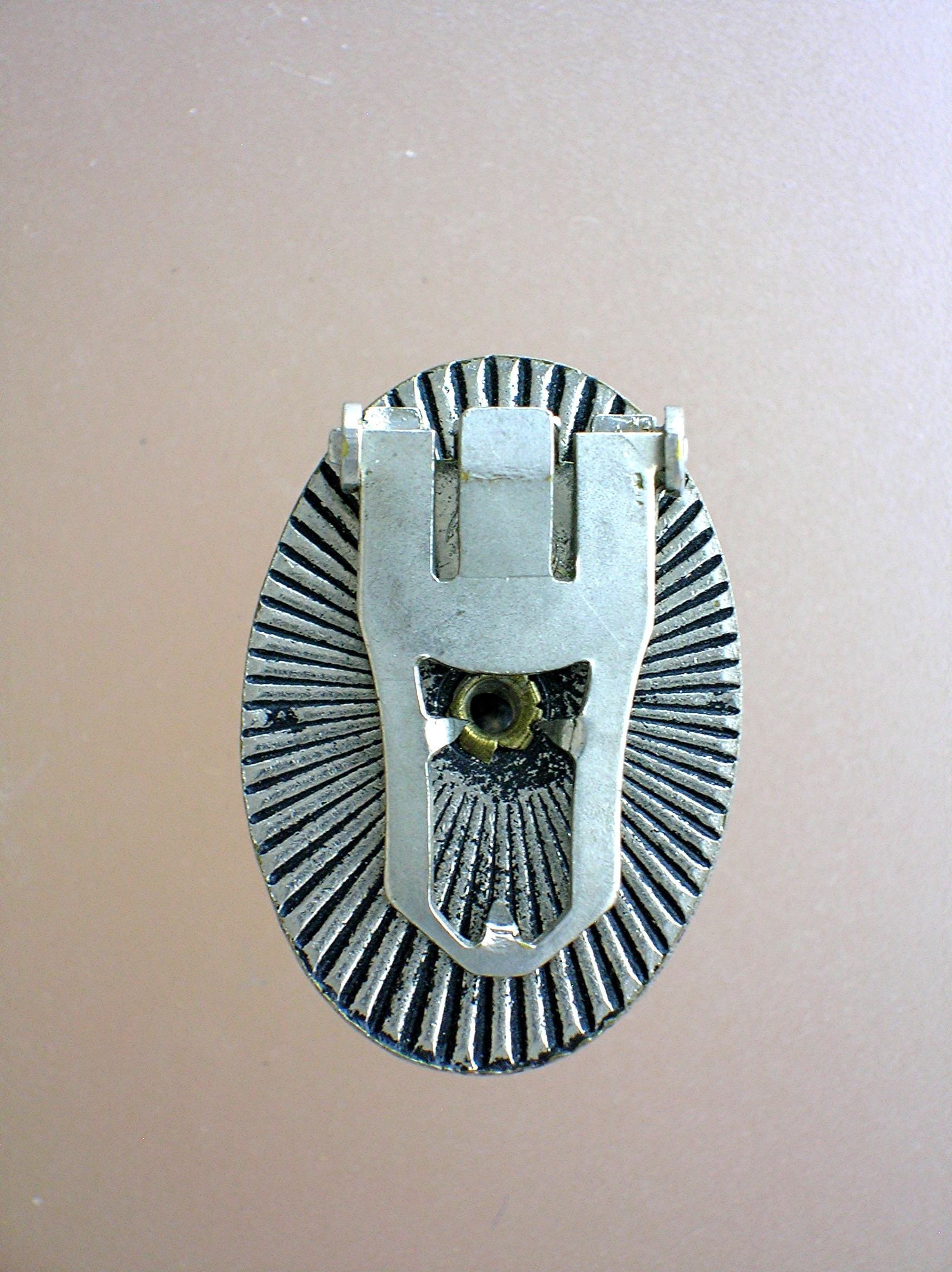 SmaDress Clip Silvertone Crystal Small USA