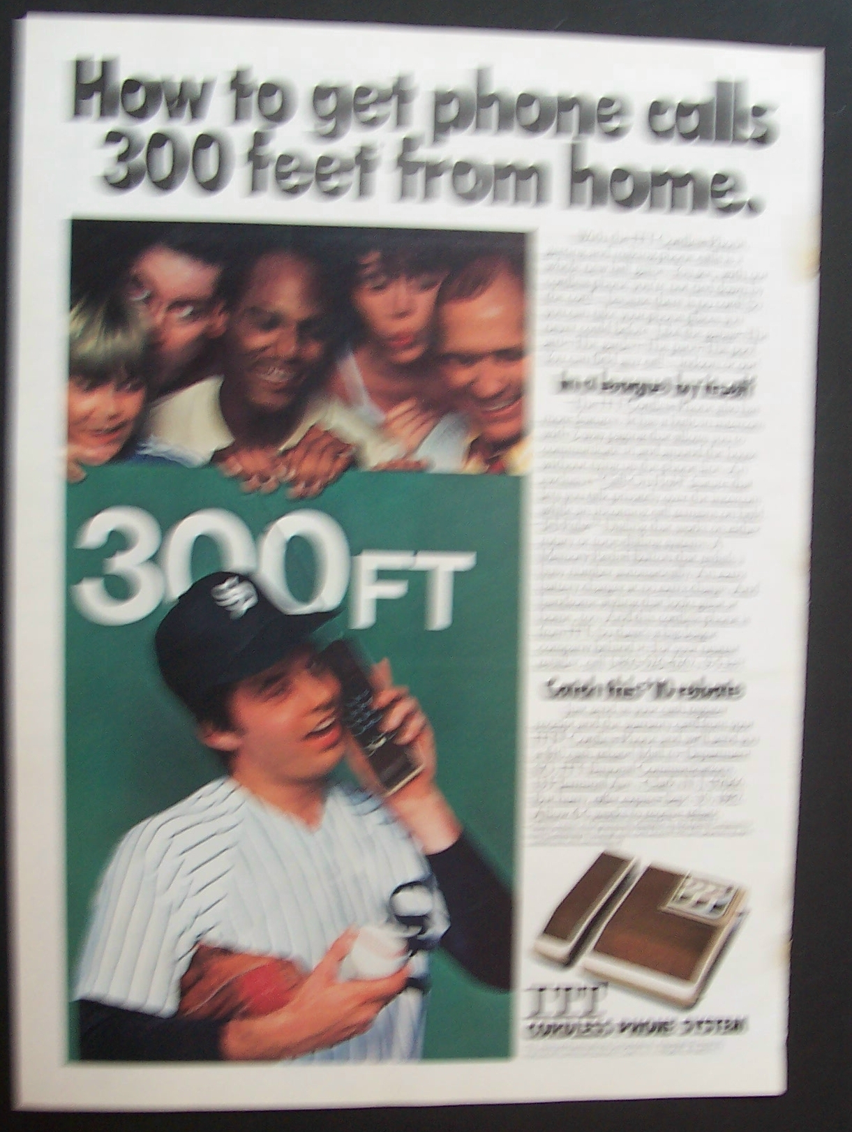 1982  ITT  Cordless  Phone  System