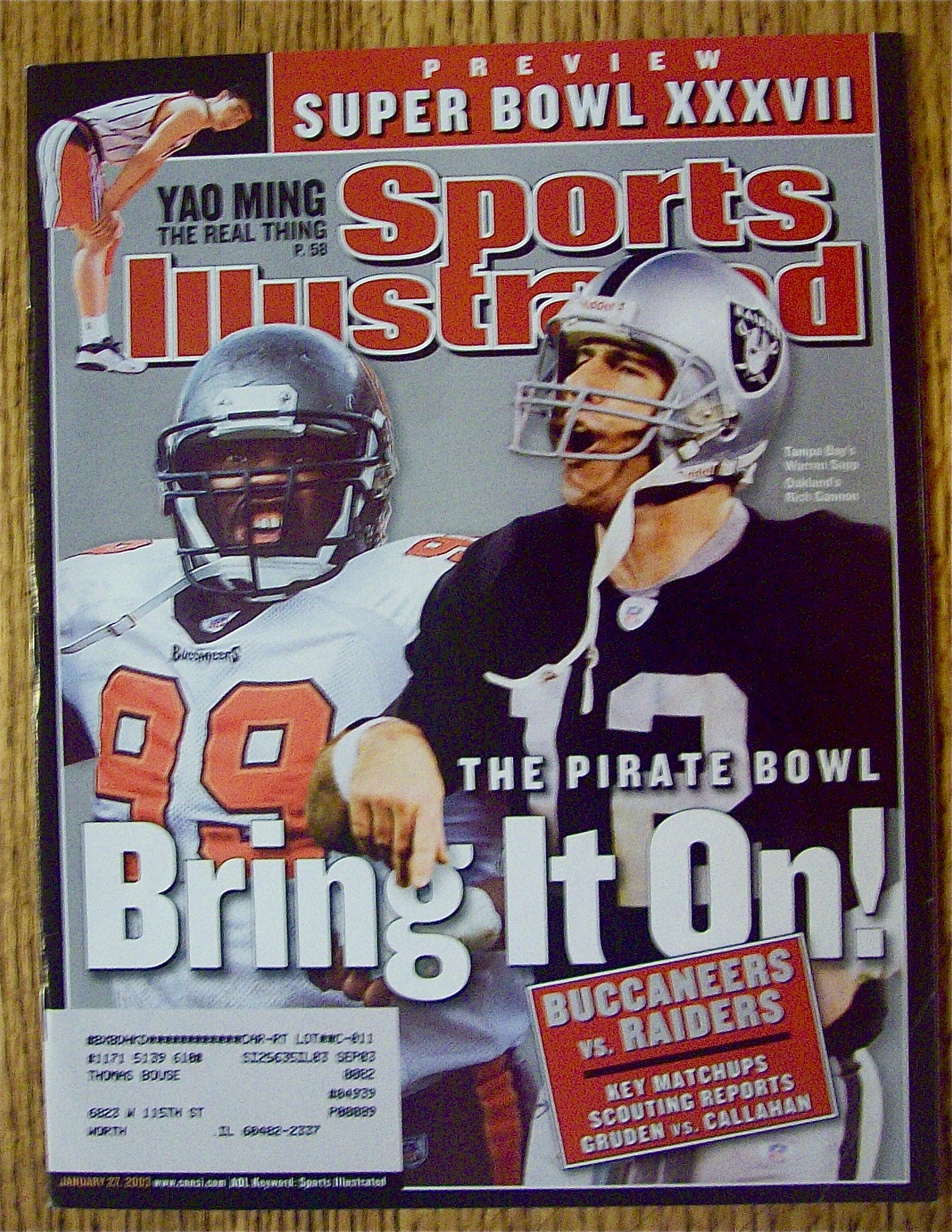 Sport Illustrated Magazine January 27, 2003 Bring It On