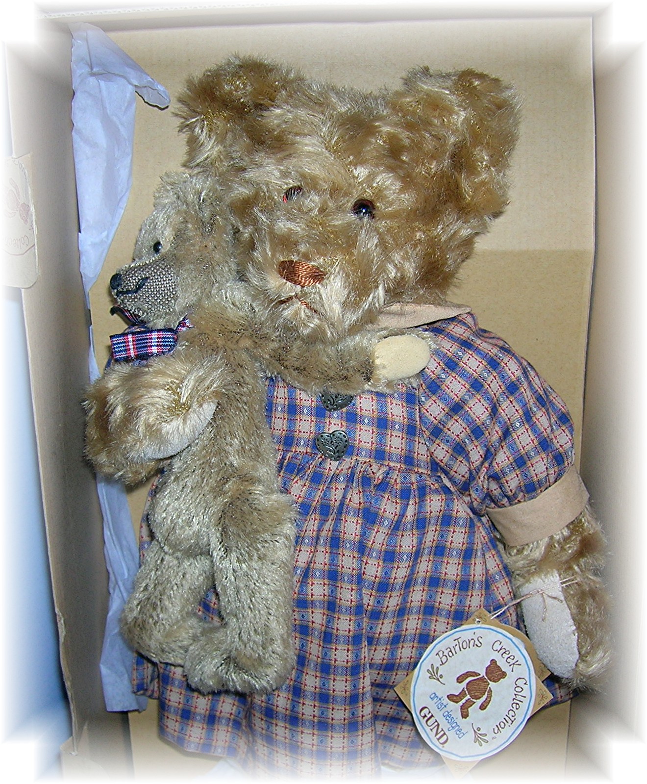 16 Inch Anne & Honey Gund Bears In Box