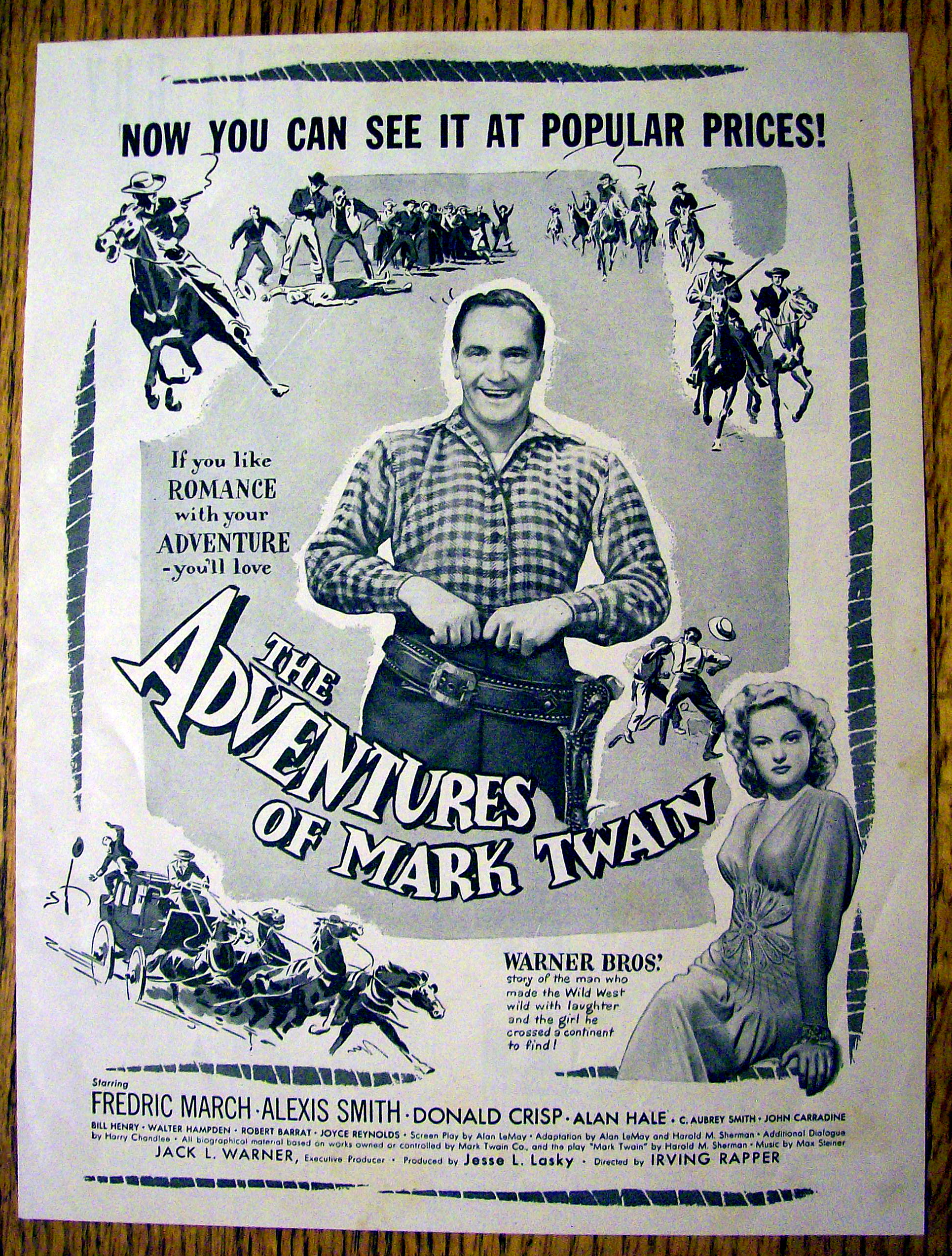 1944 Adventures of Mark Twain with Don Crisp