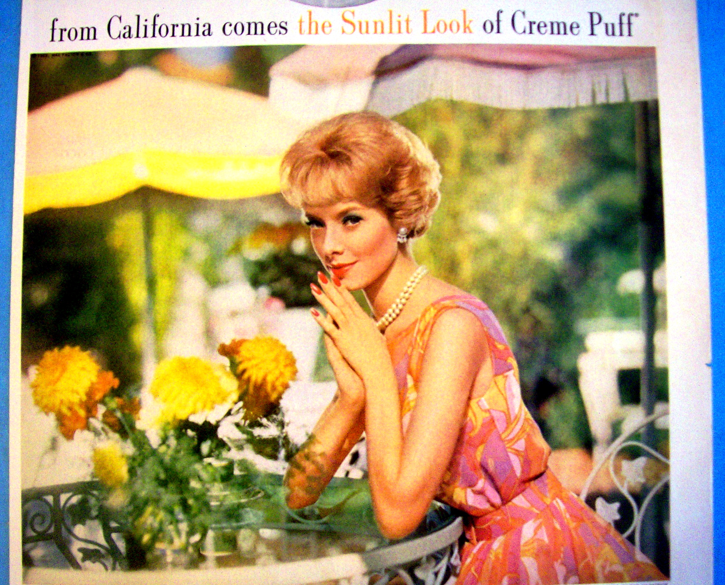 1962 Max Factor with Sunlit Look Of Creme Puff