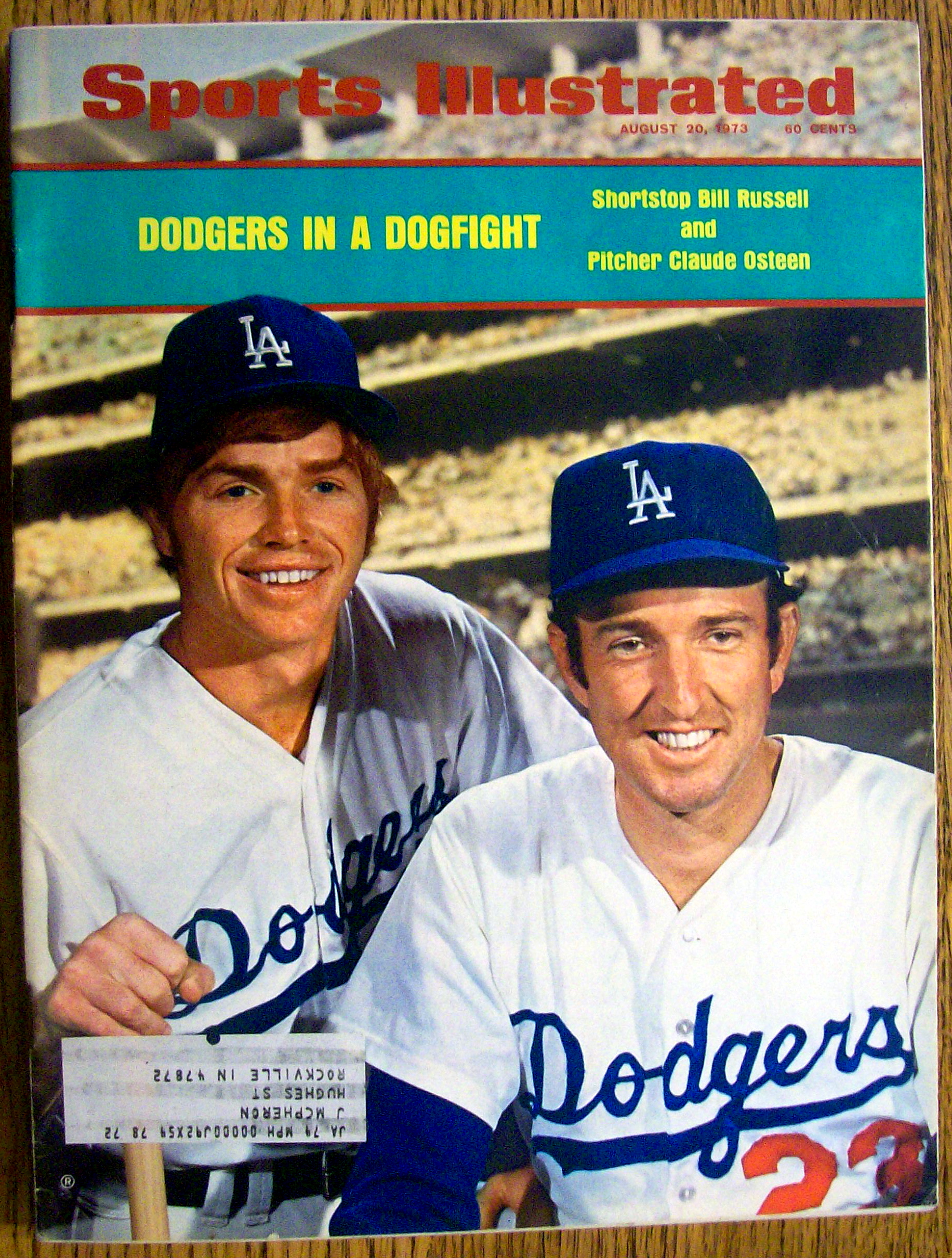 Sports Illustrated Magazine-August 20, 1973-Dodgers
