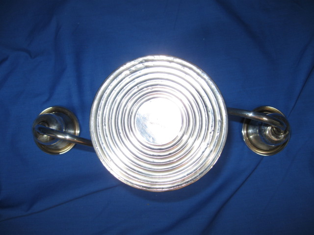 PREISNER Sterling Silver Double Arm Candelabra Candlest