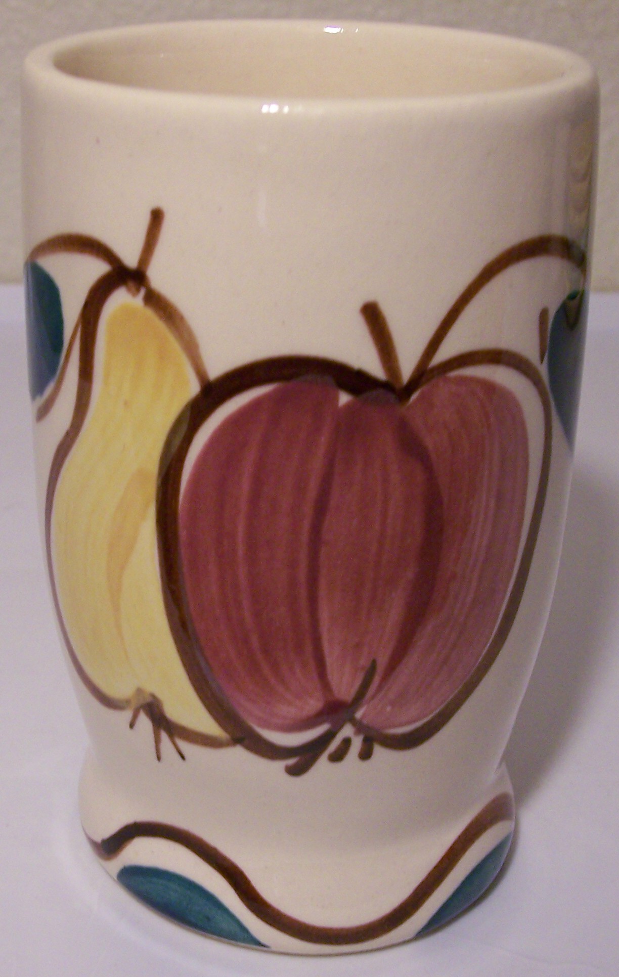 Purinton Pottery Fruit Water Tumbler! Mint!
