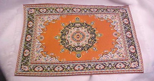 Doll House Oriental Rug 12x7 3/4 Floral Victorian