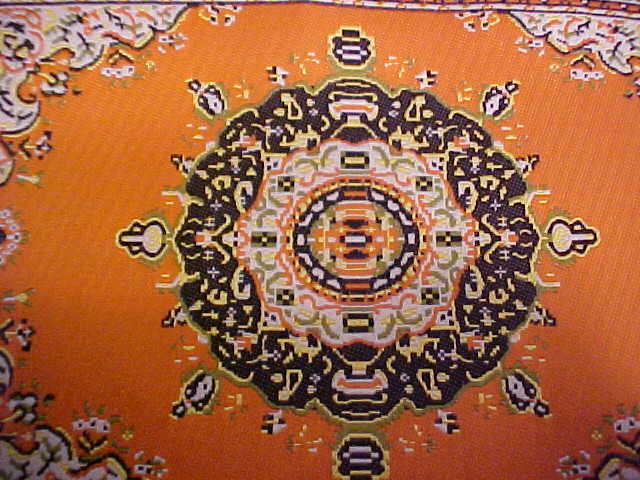 Doll House Oriental Rug 12x7 3/4 Floral Victorian