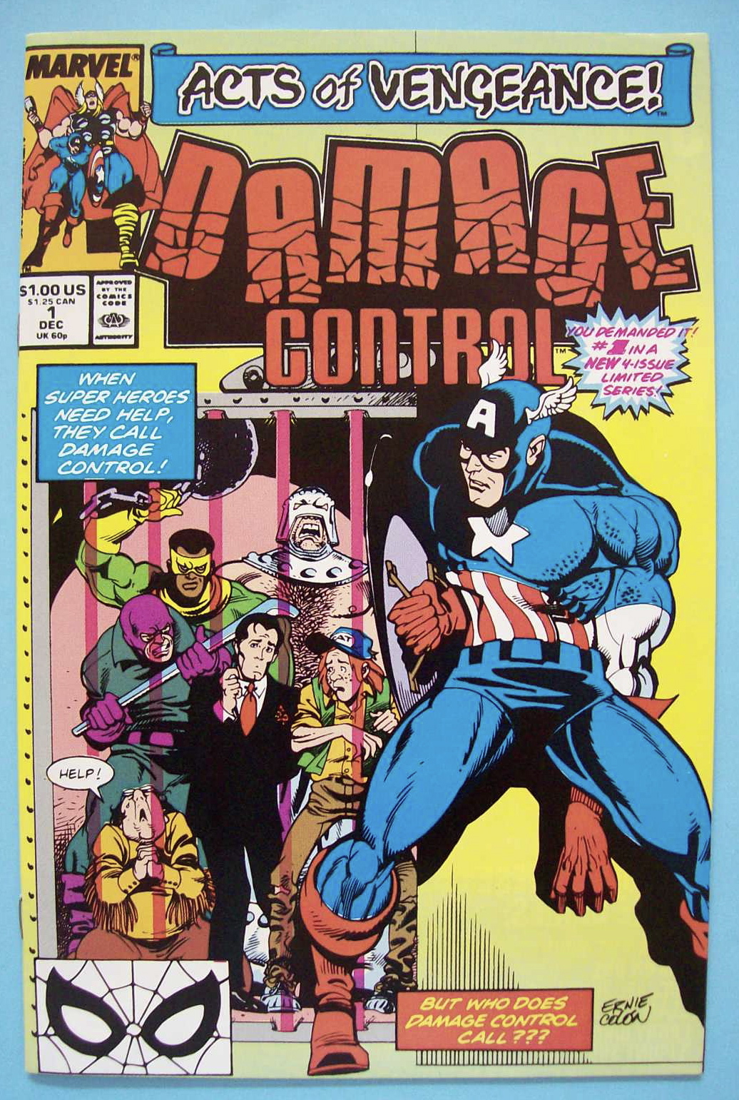Damage Control Comics - Dec 1989 - No Vault Insurance