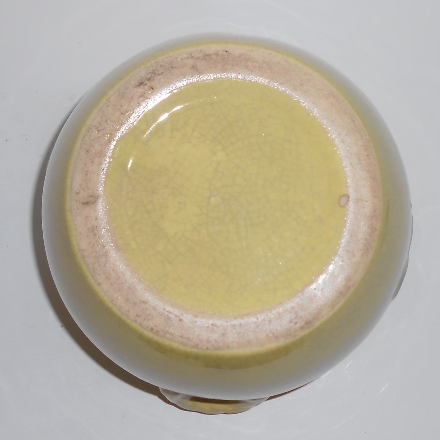 VINTAGE Coors Pottery Rosebud Yellow Utility Jar