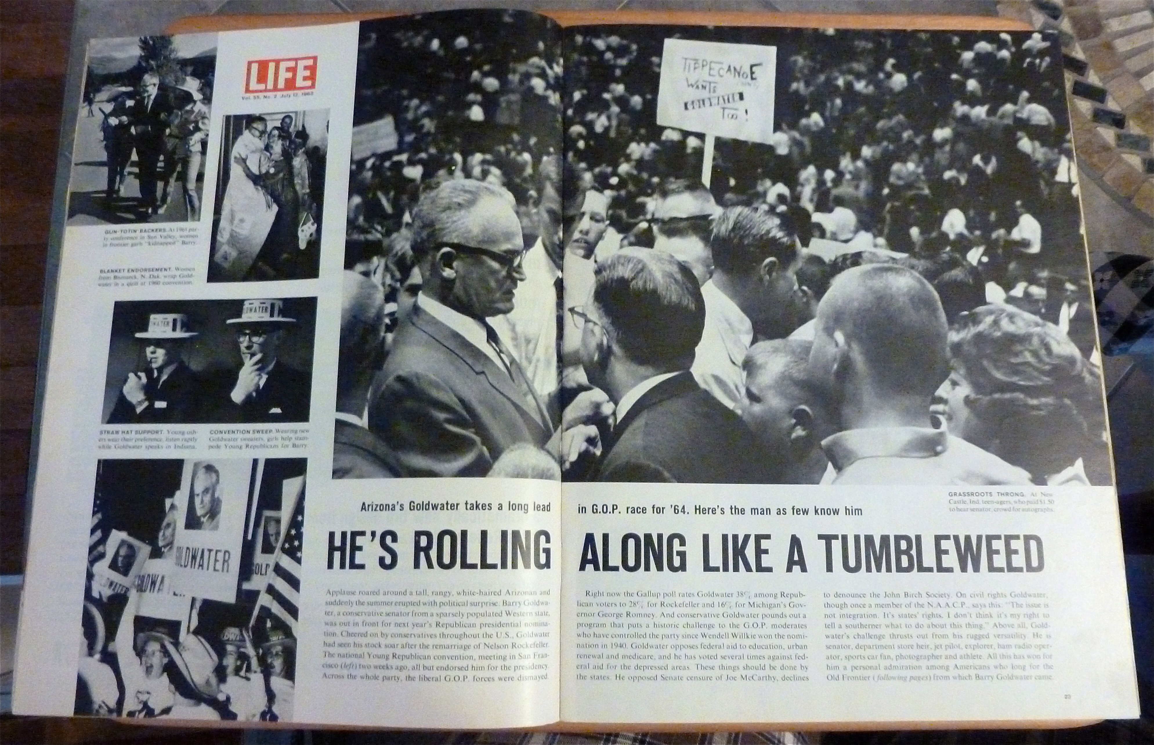 Life Magazine-July 12, 1963-Steve McQueen