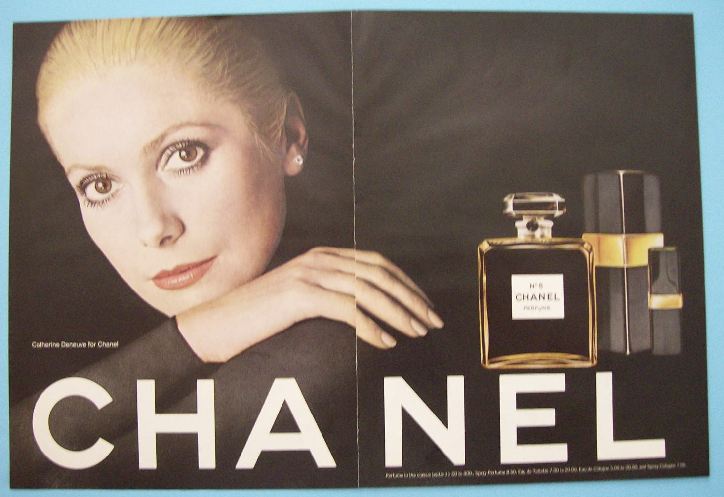 1974 Chanel Perfume with Catherine Deneuve