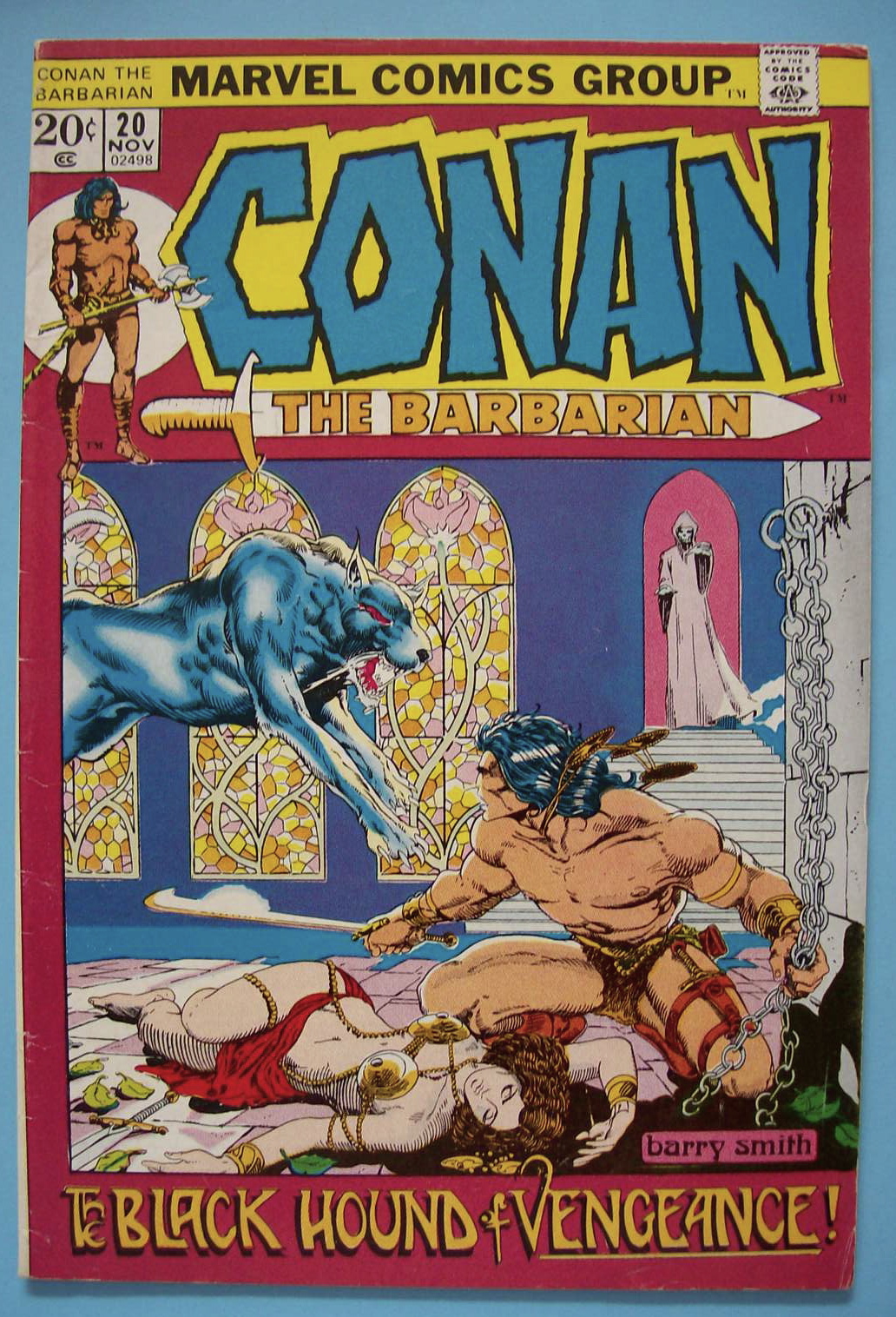 Conan The Barbarian -Nov 1972- Black Hound Of Vengeance