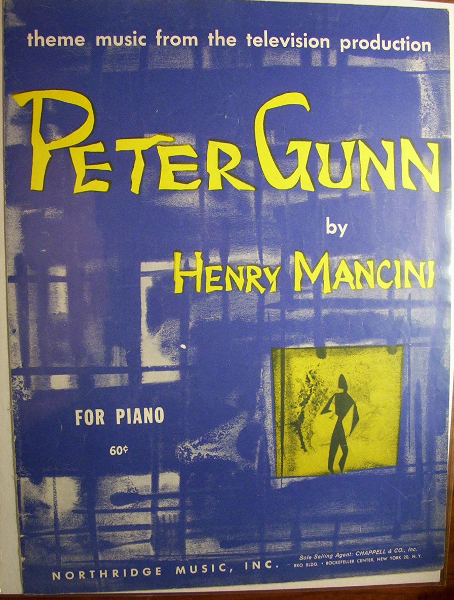 Sheet Music For 1959 Peter Gunn