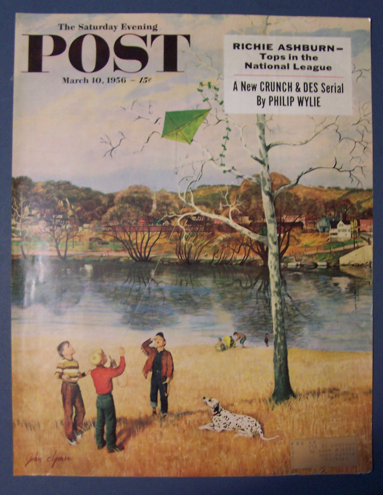 Saturday Evening Post Cover By Clymer - March 10, 1956