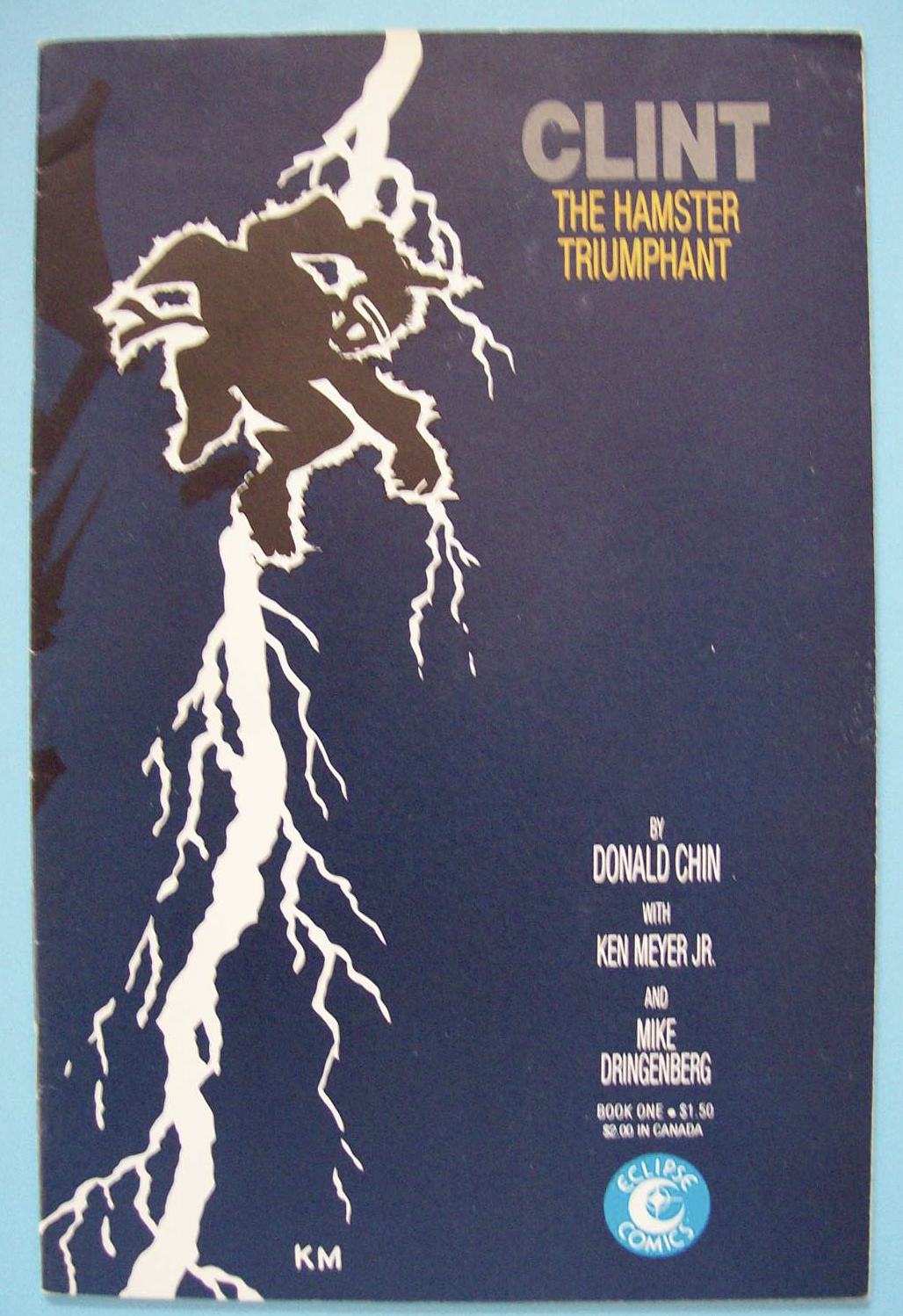 Clint The Hamster Triumphant Comics - Sept 1986