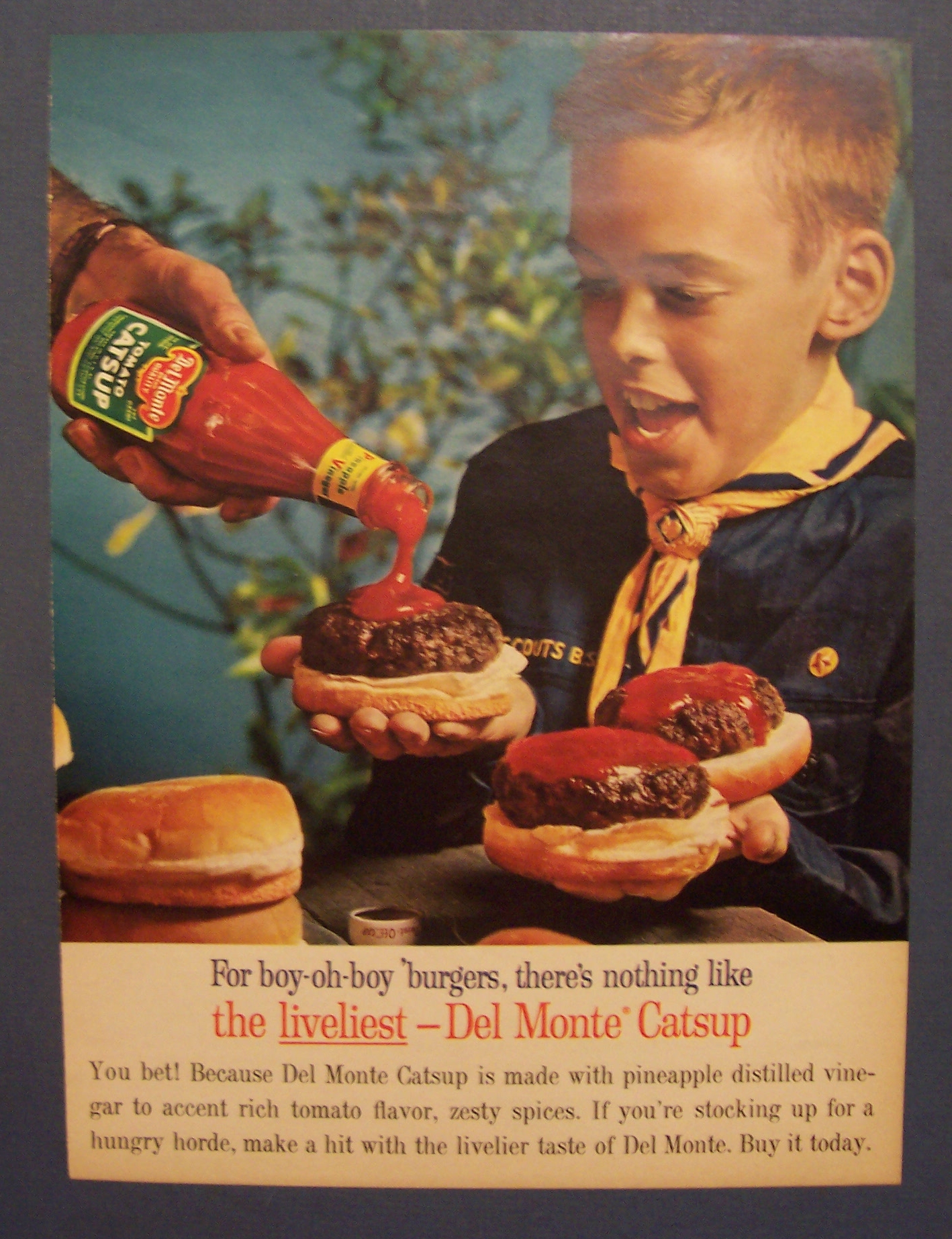 1961 Del Monte Catsup with a Little Boy