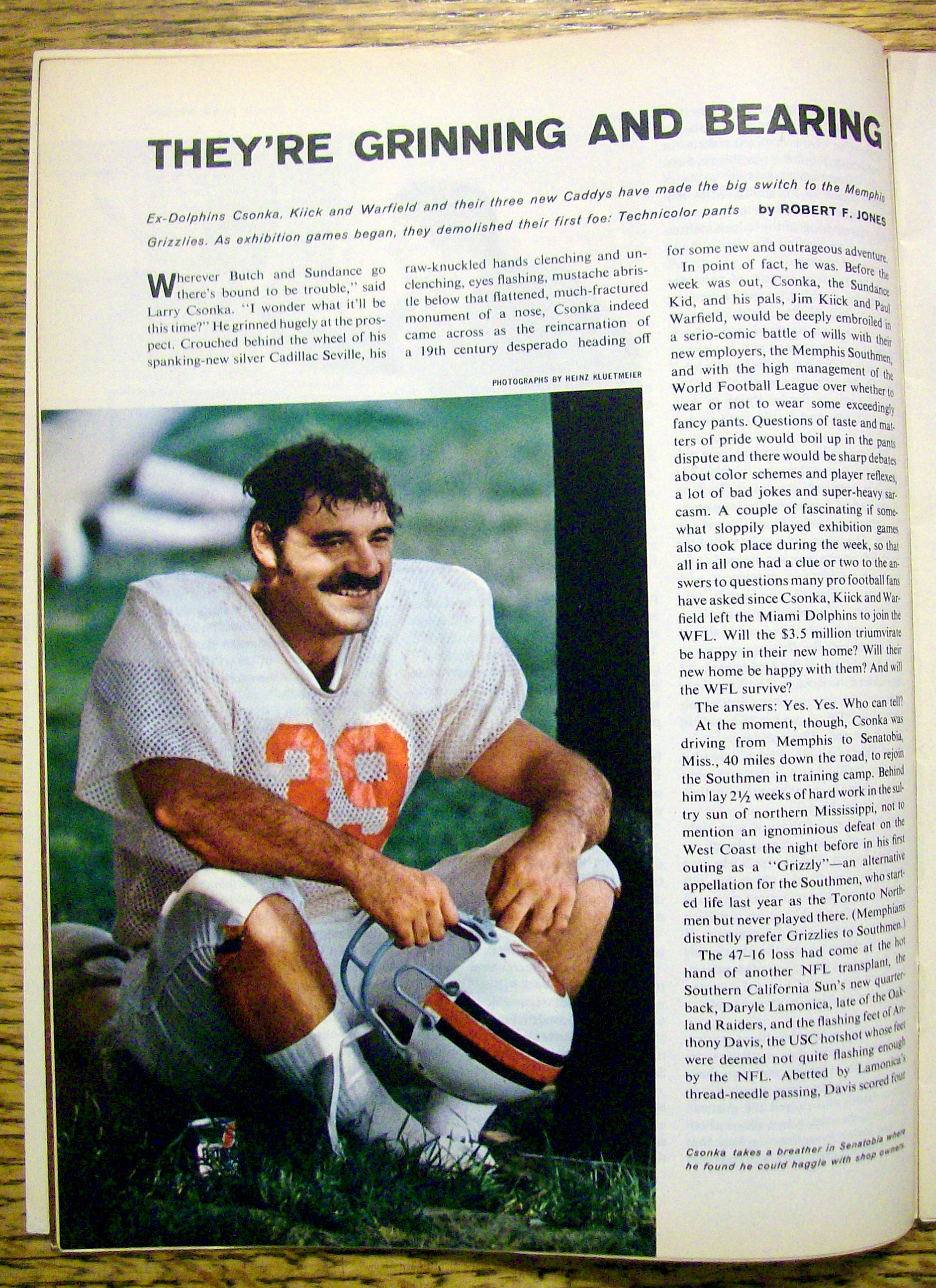 Sports Illustrated Magazine-July 28, 1975-New Life WFL