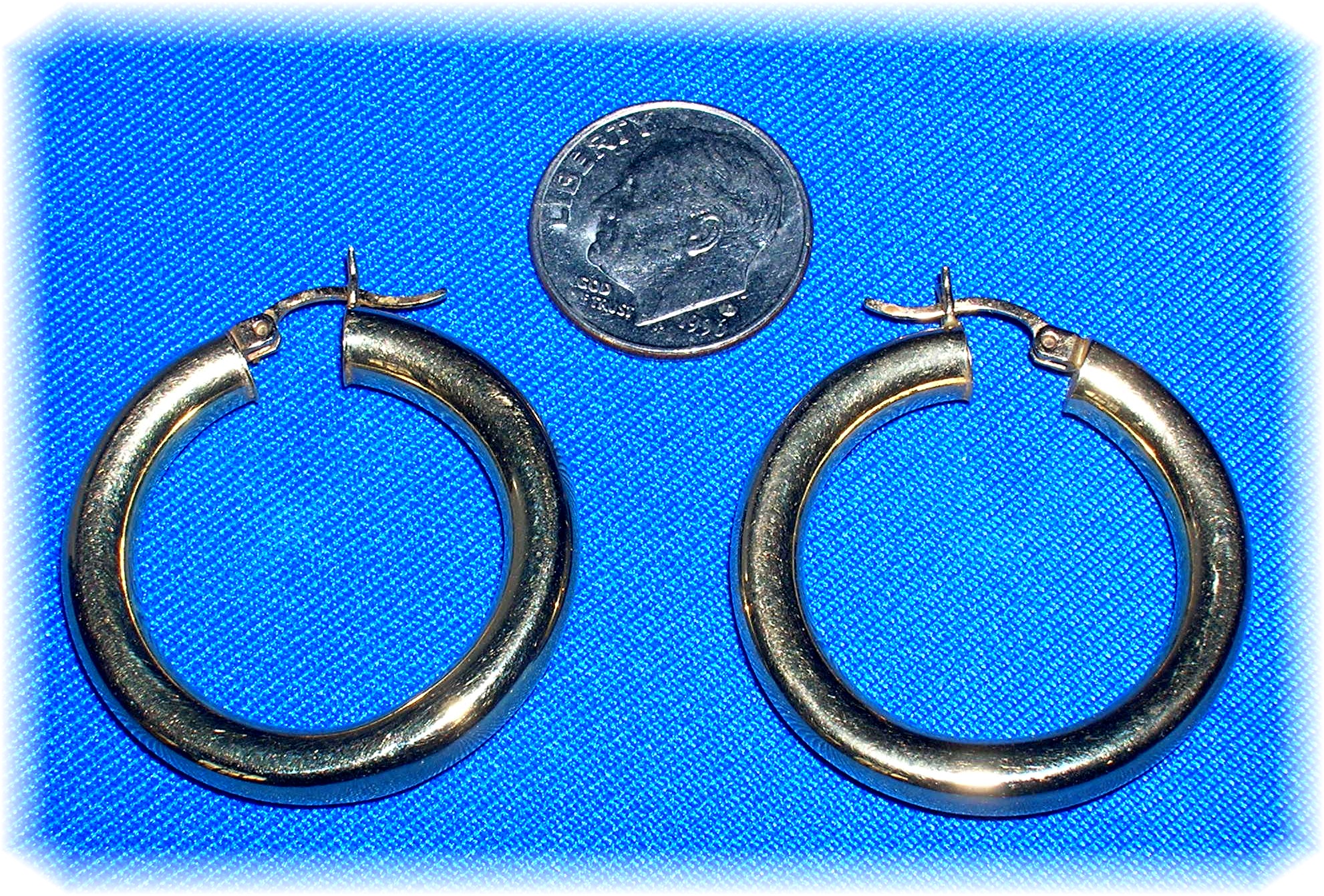 Earrings 14K Yellow Gold Hoop