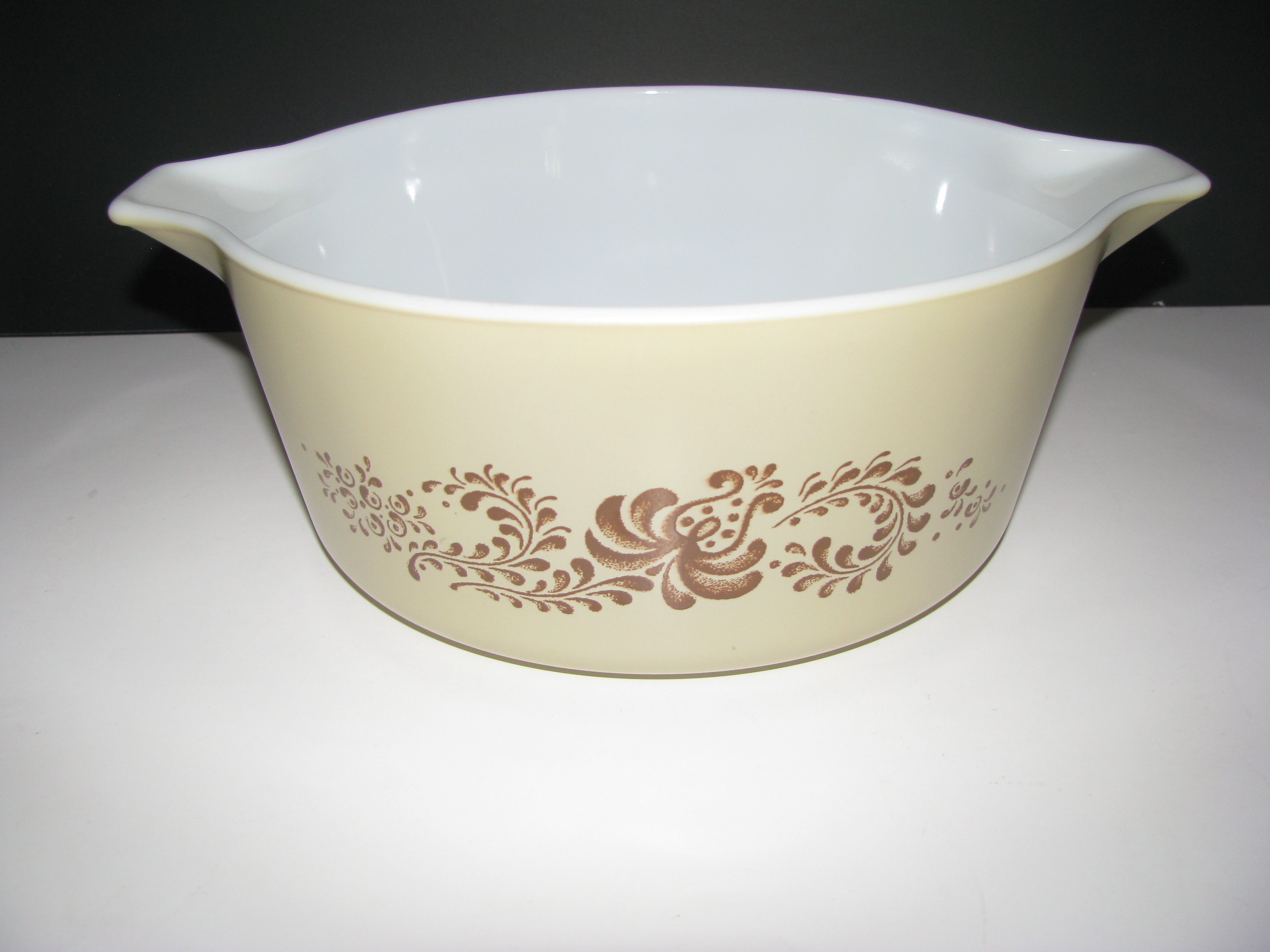 Vintage Pyrex Homestead 475 Cinderella Casserole Dish