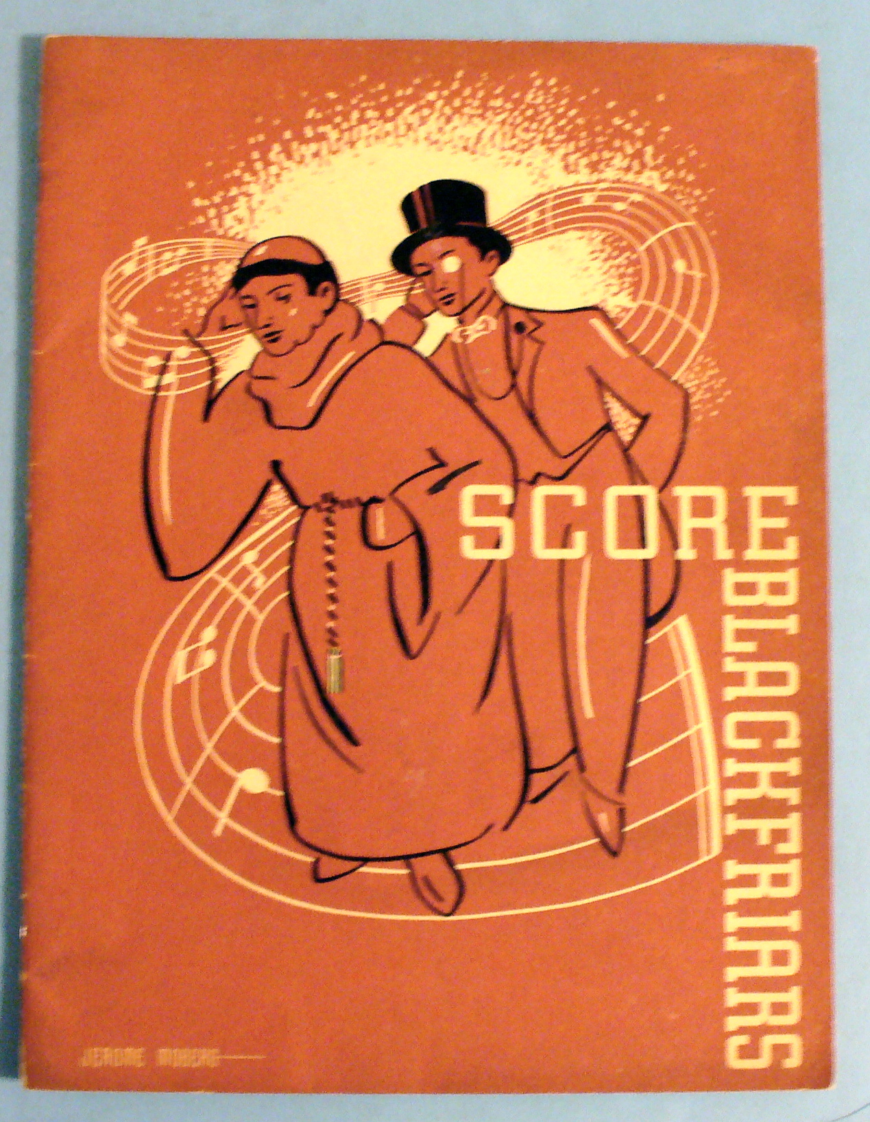 1938 Score Blackfriars Folio by William Shepherd