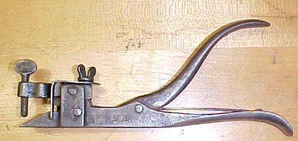 Antique Web Saw Set Pliers