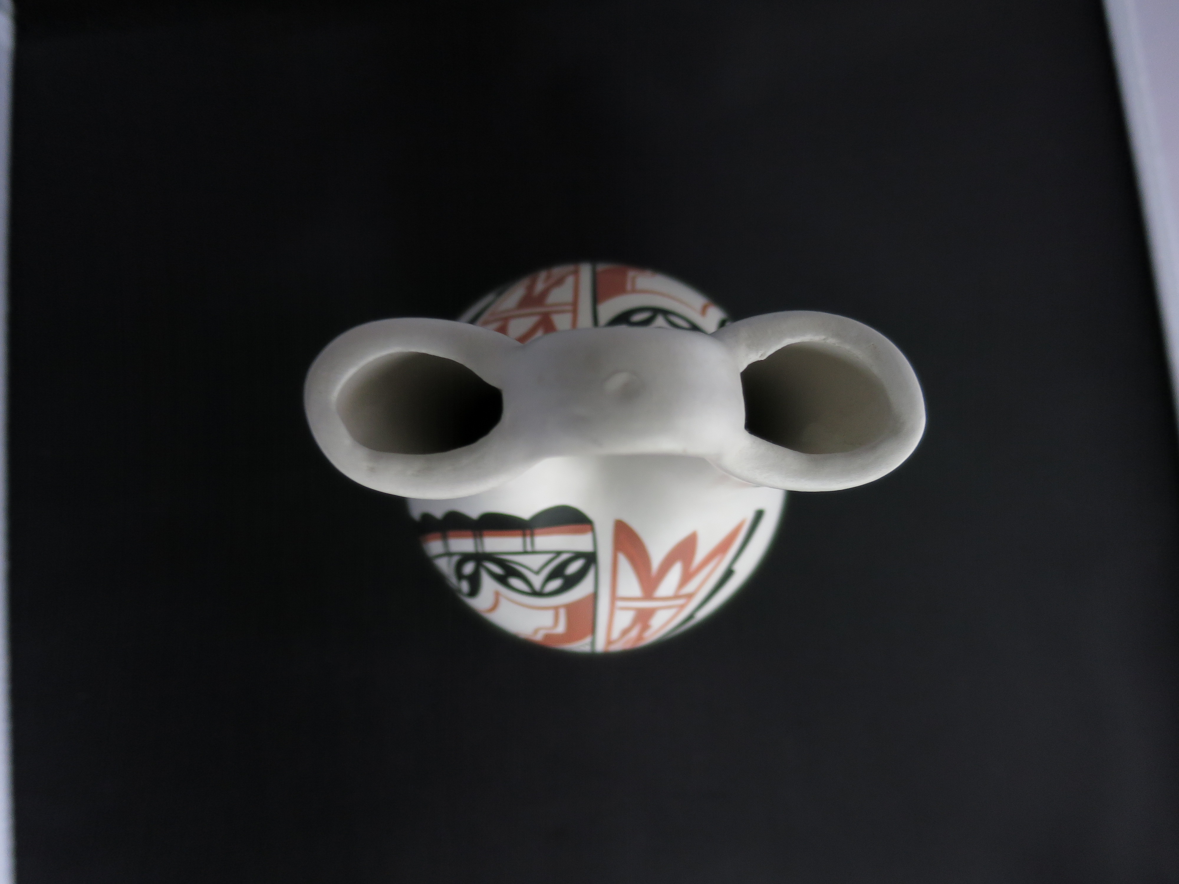 d tosa Dorela Tosa Jemez Navajo Wedding Vase signed