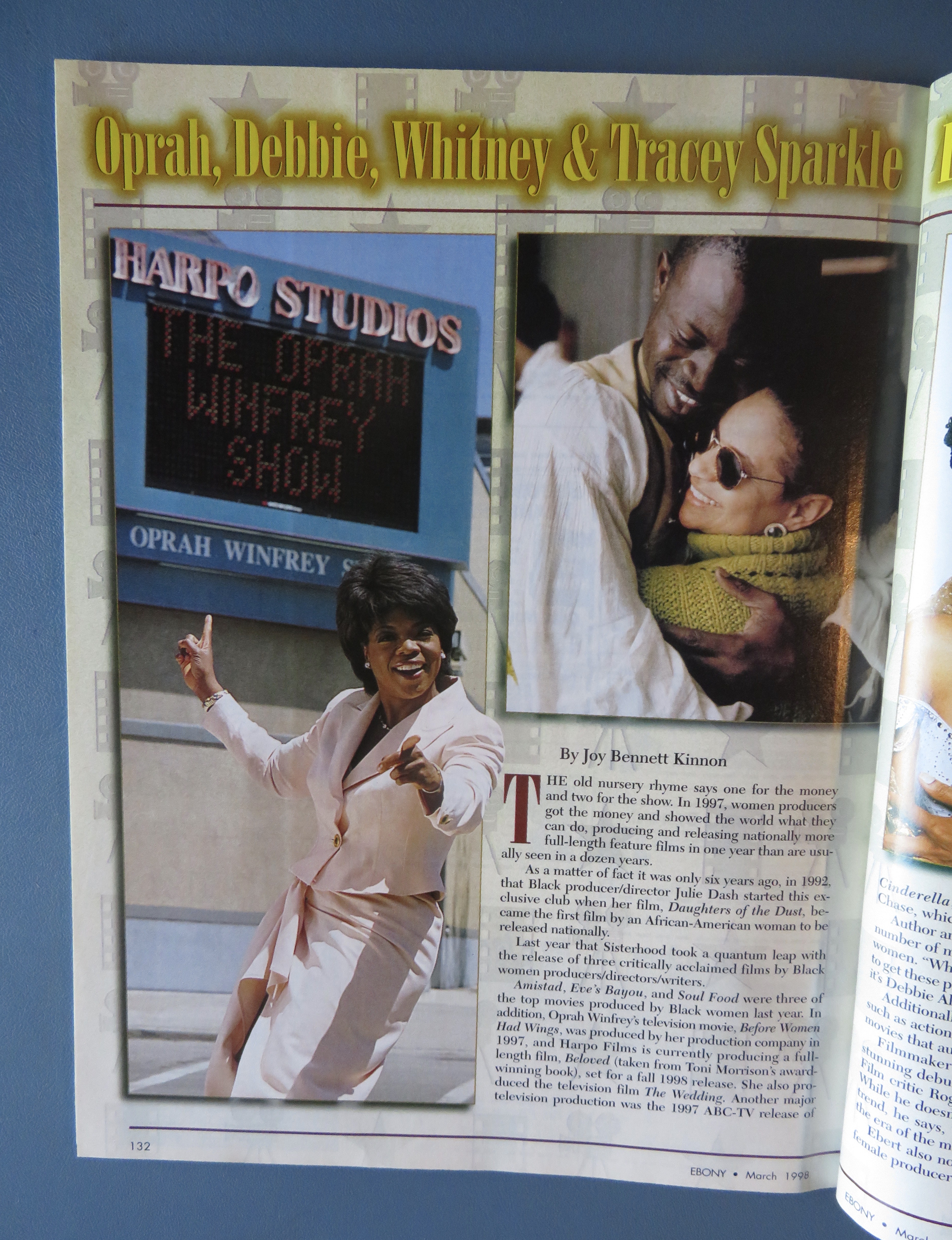 Ebony Magazine - March 1998 - Oprah, Whitney & More