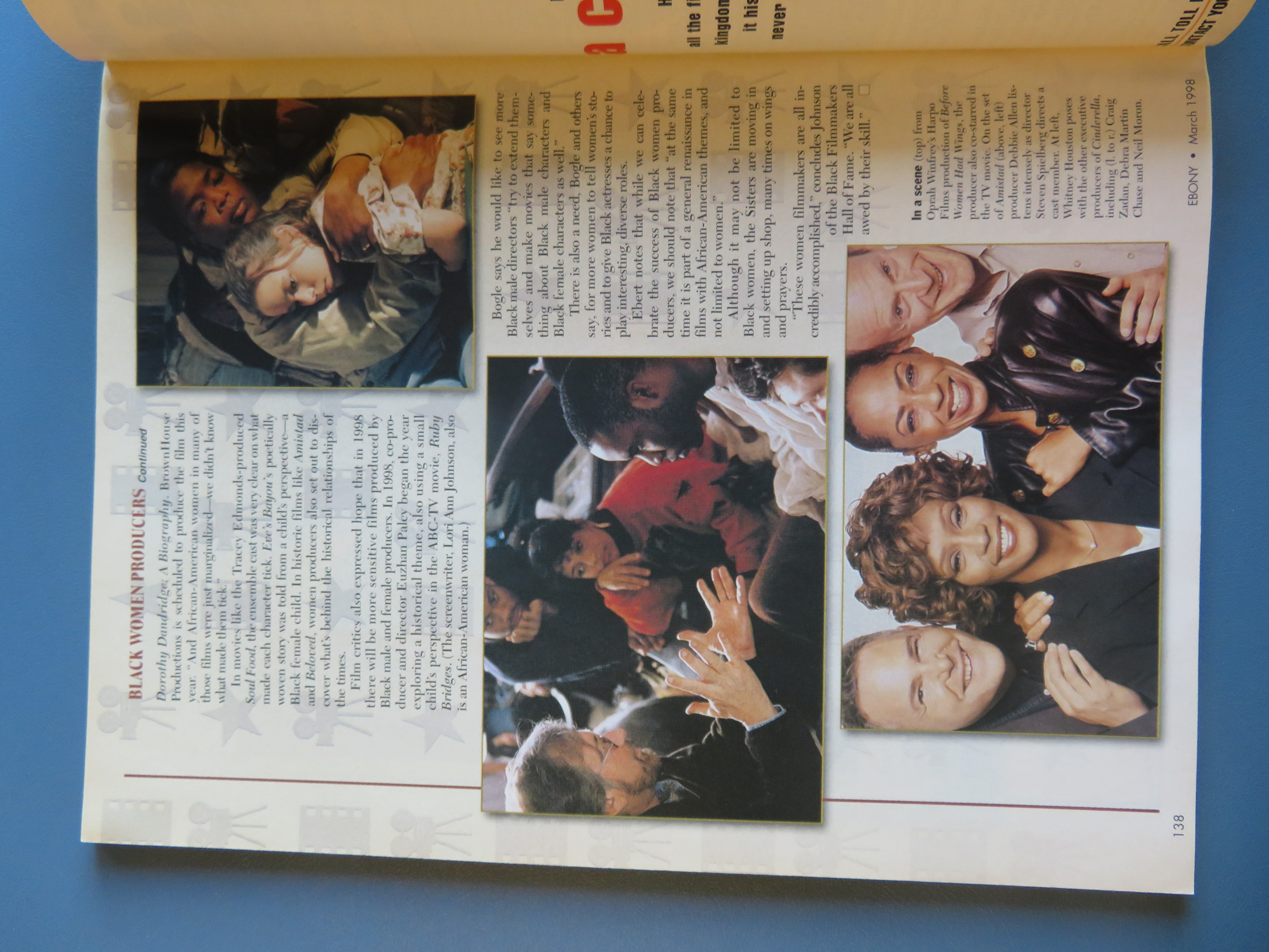Ebony Magazine - March 1998 - Oprah, Whitney & More