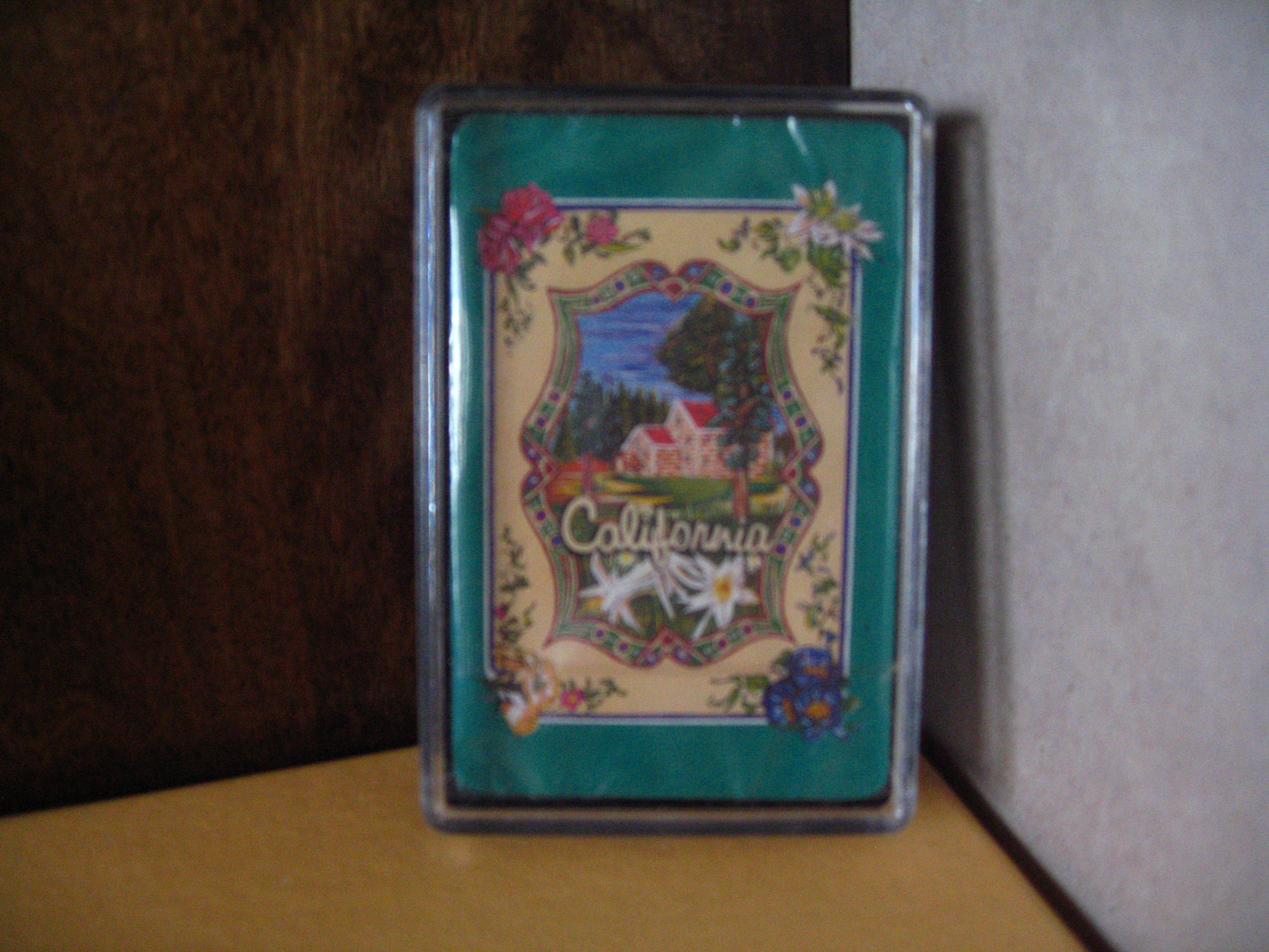 Vintage Souvenir Califorina Playing Card Deck