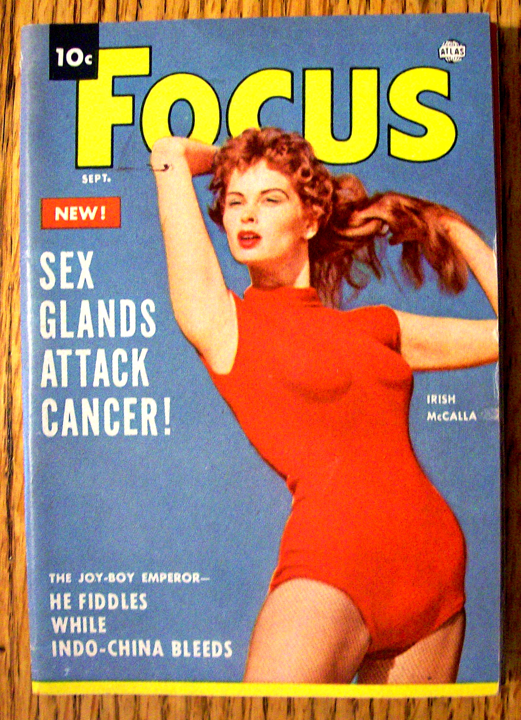 Focus Magazine September 1954 Irish McCalla