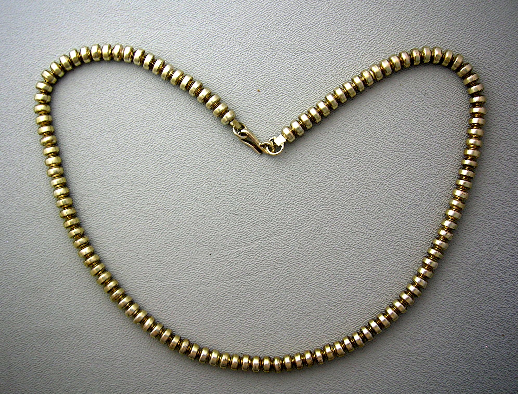 Navajo Sterling Silver Beads By  MARTY MONTY