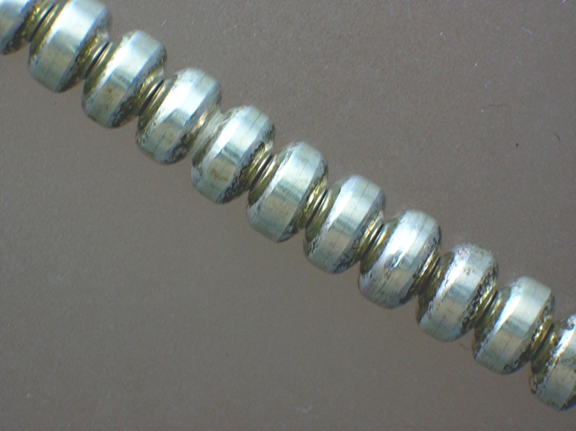 Navajo Sterling Silver Beads By  MARTY MONTY