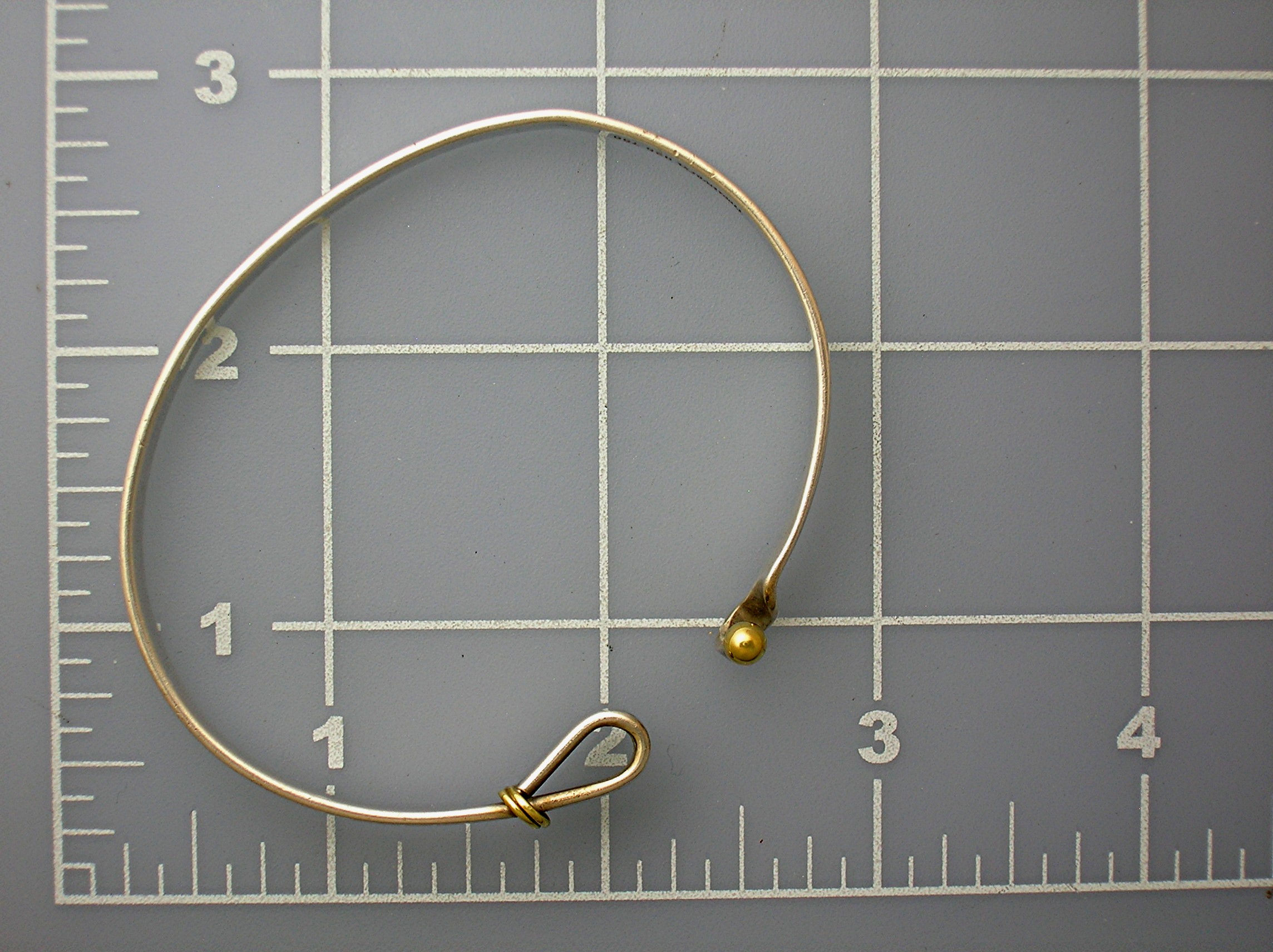 Bracelet TIFFANY 18K Yellow Gold Sterling Silver