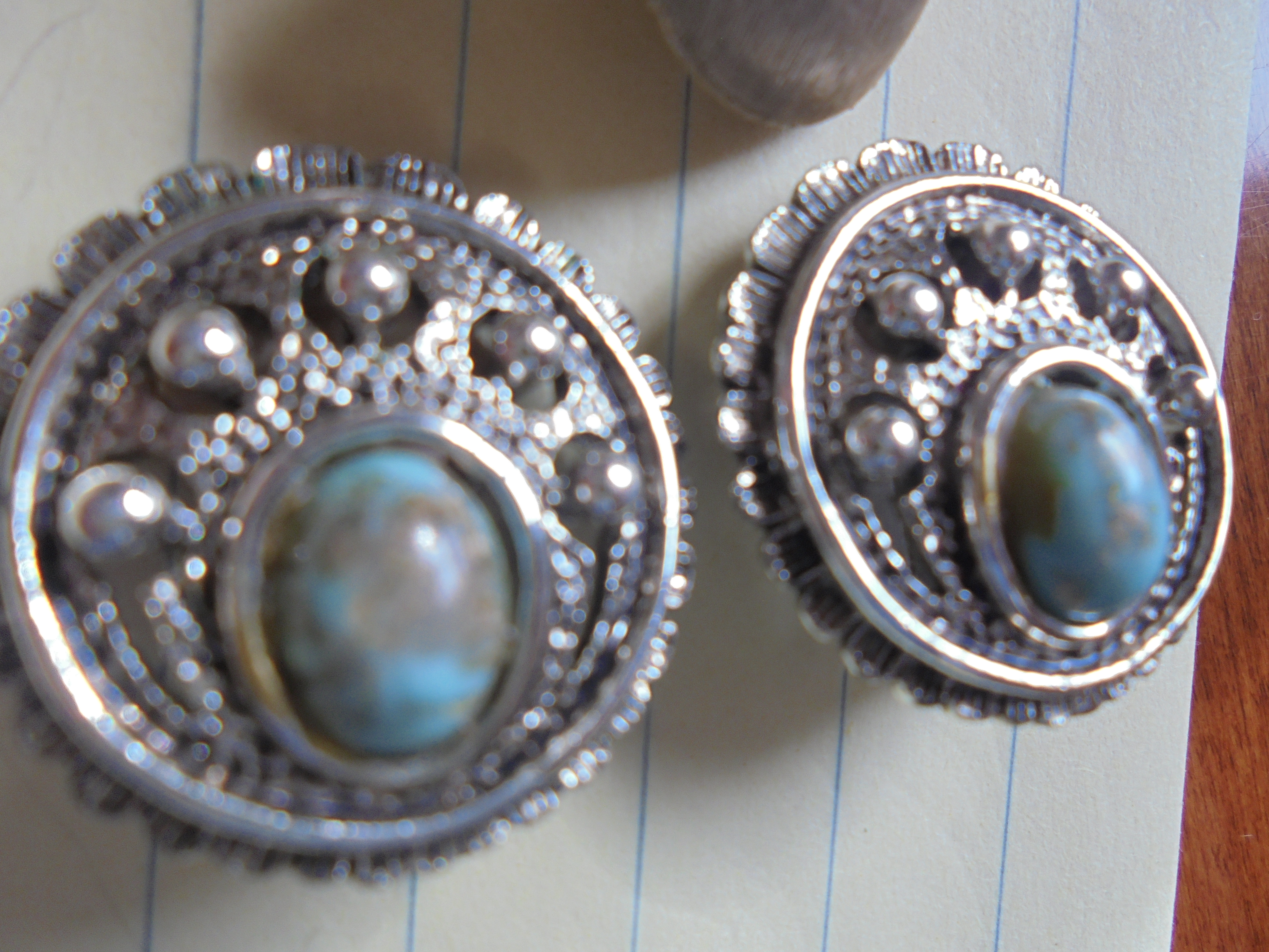 Earrings, Three Pair