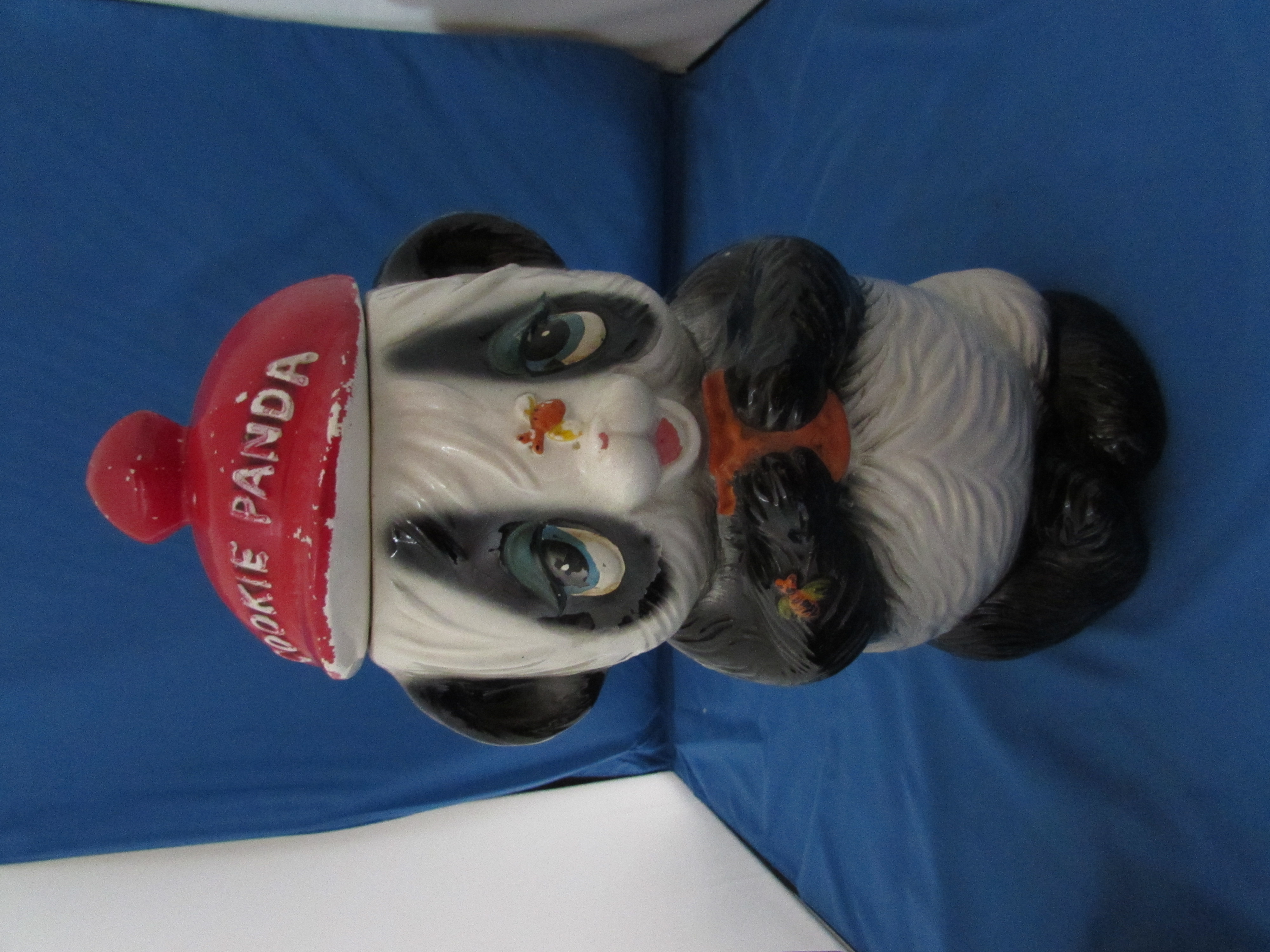 Panda Bear Cookie Jar Cookie Panda unmarked Japan