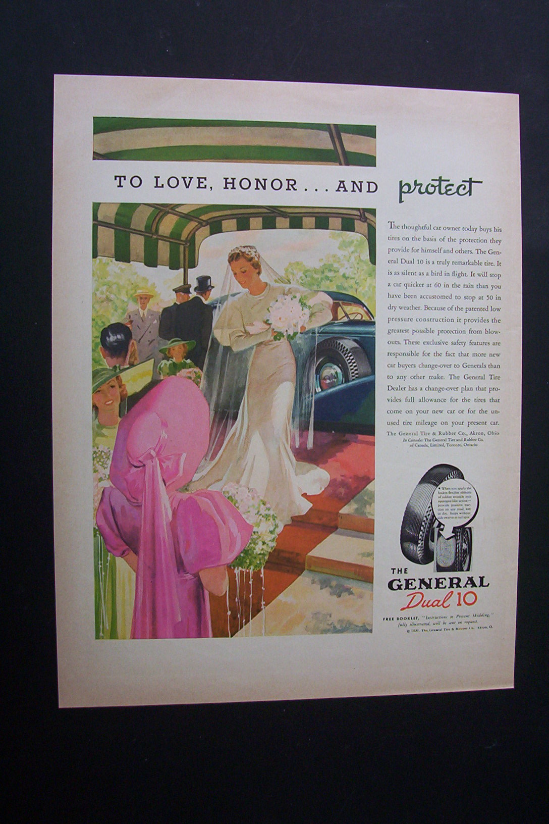 1937 Auto Lite Spark Plugs with Joan Blondell
