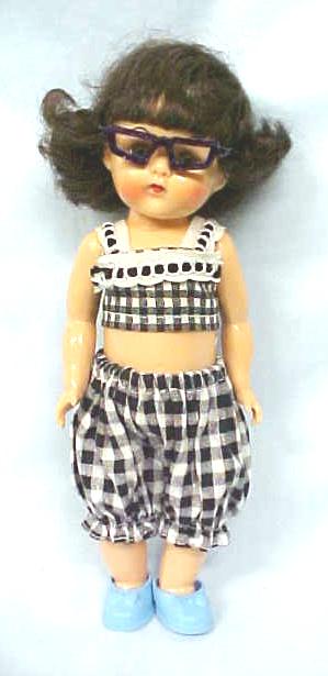 Doll Virga Pam Ginger  in Sun Suit + Glasses