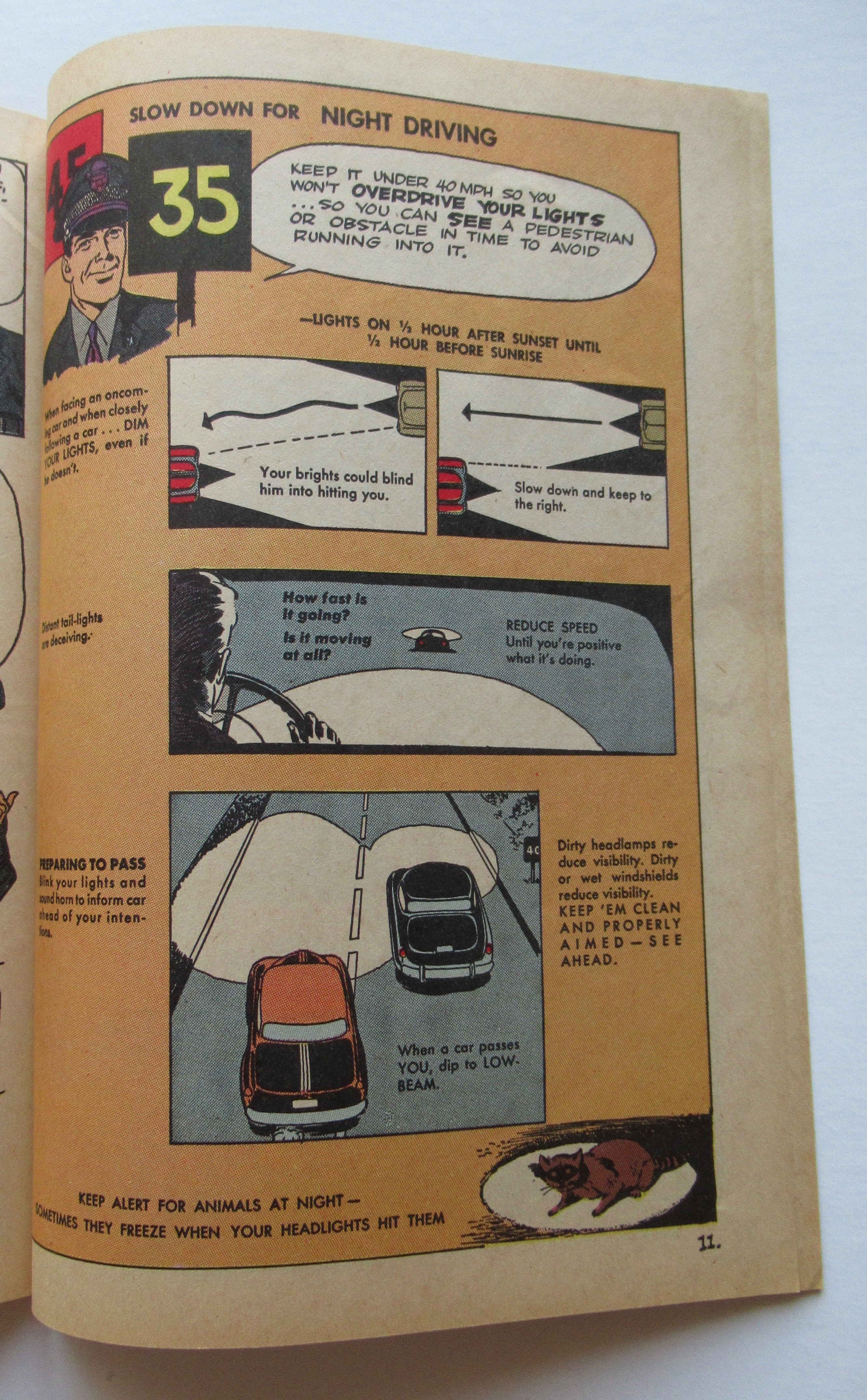 Driving Like A Pro 1958 Greyhound Bus Line Promotion