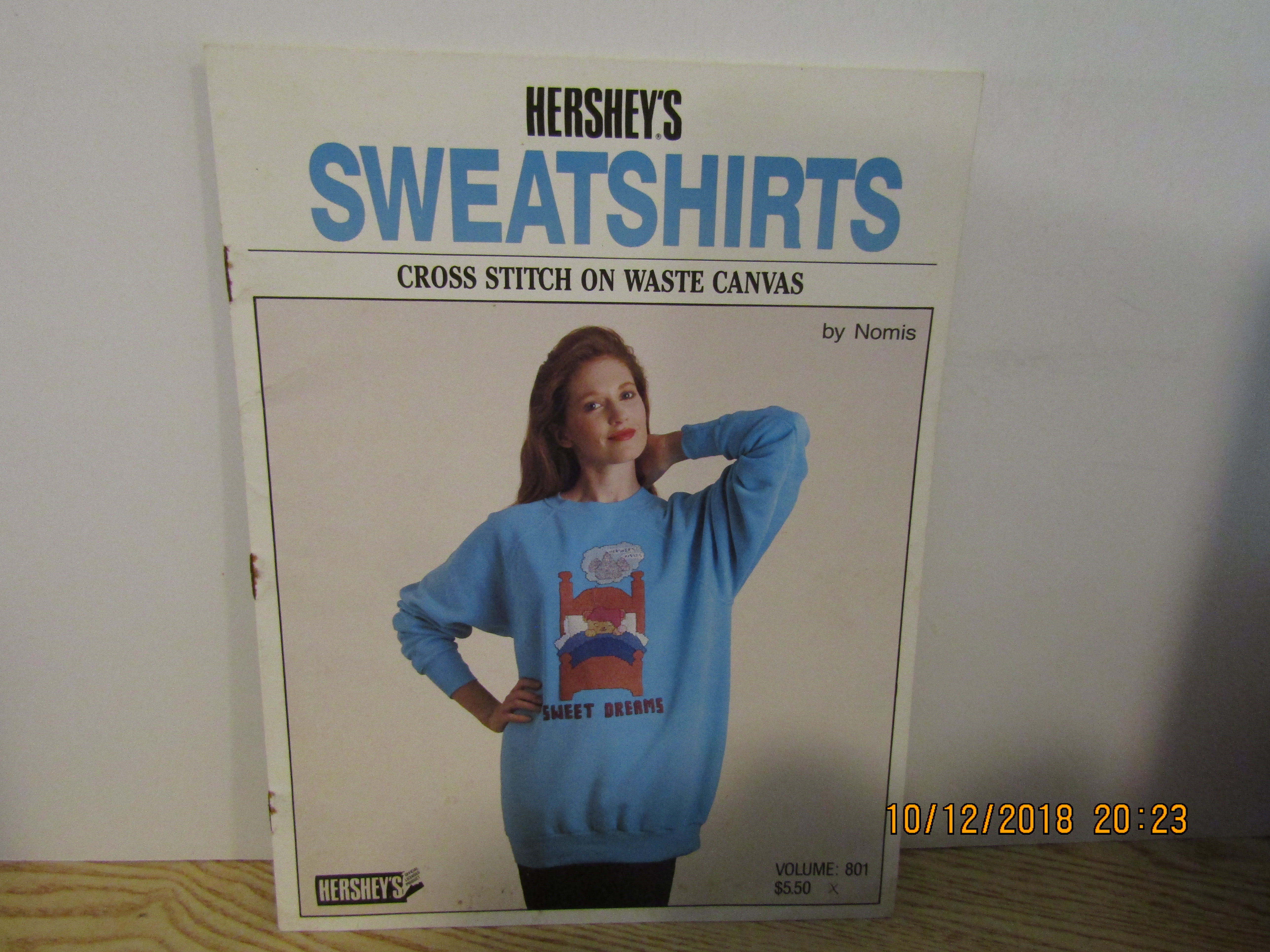 Nomis Hershey's Sweatshirts Cross Stitch  #801