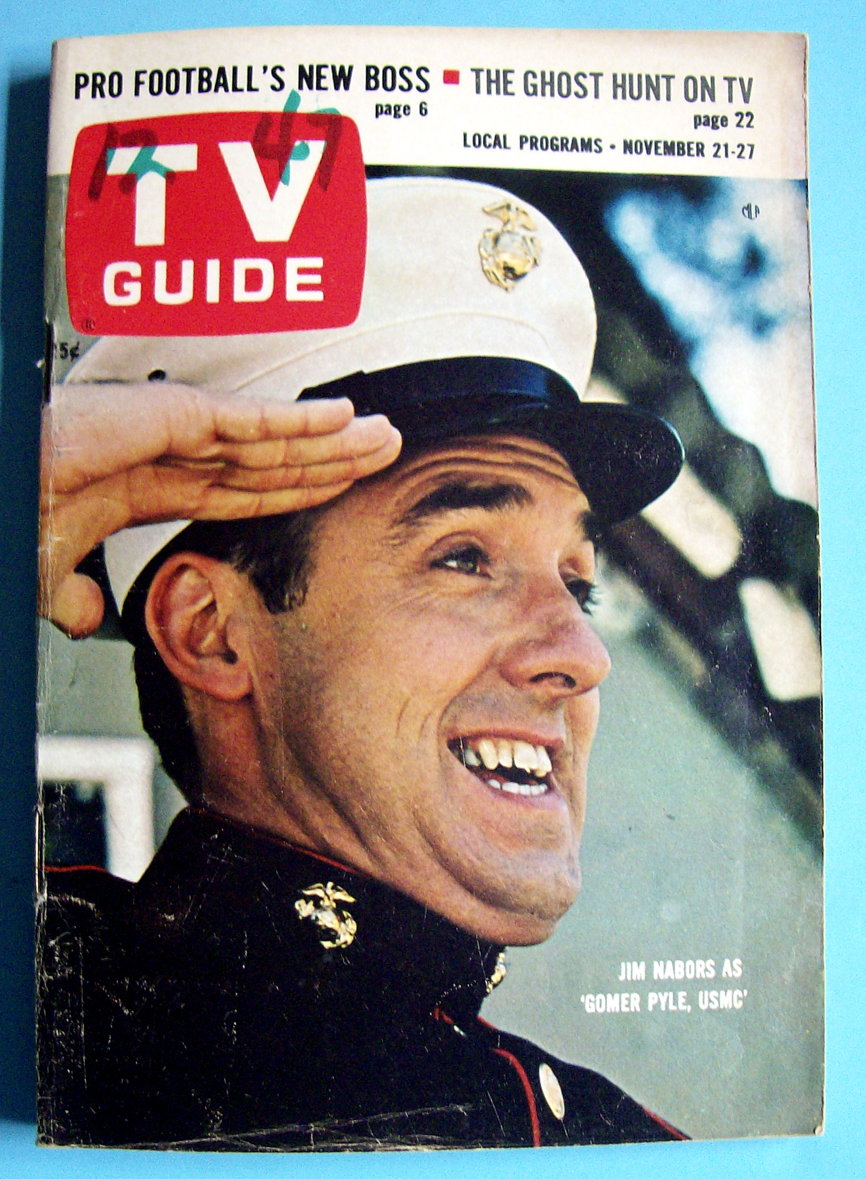 TV Guide - November 21-27, 1964 - Jim Nabors