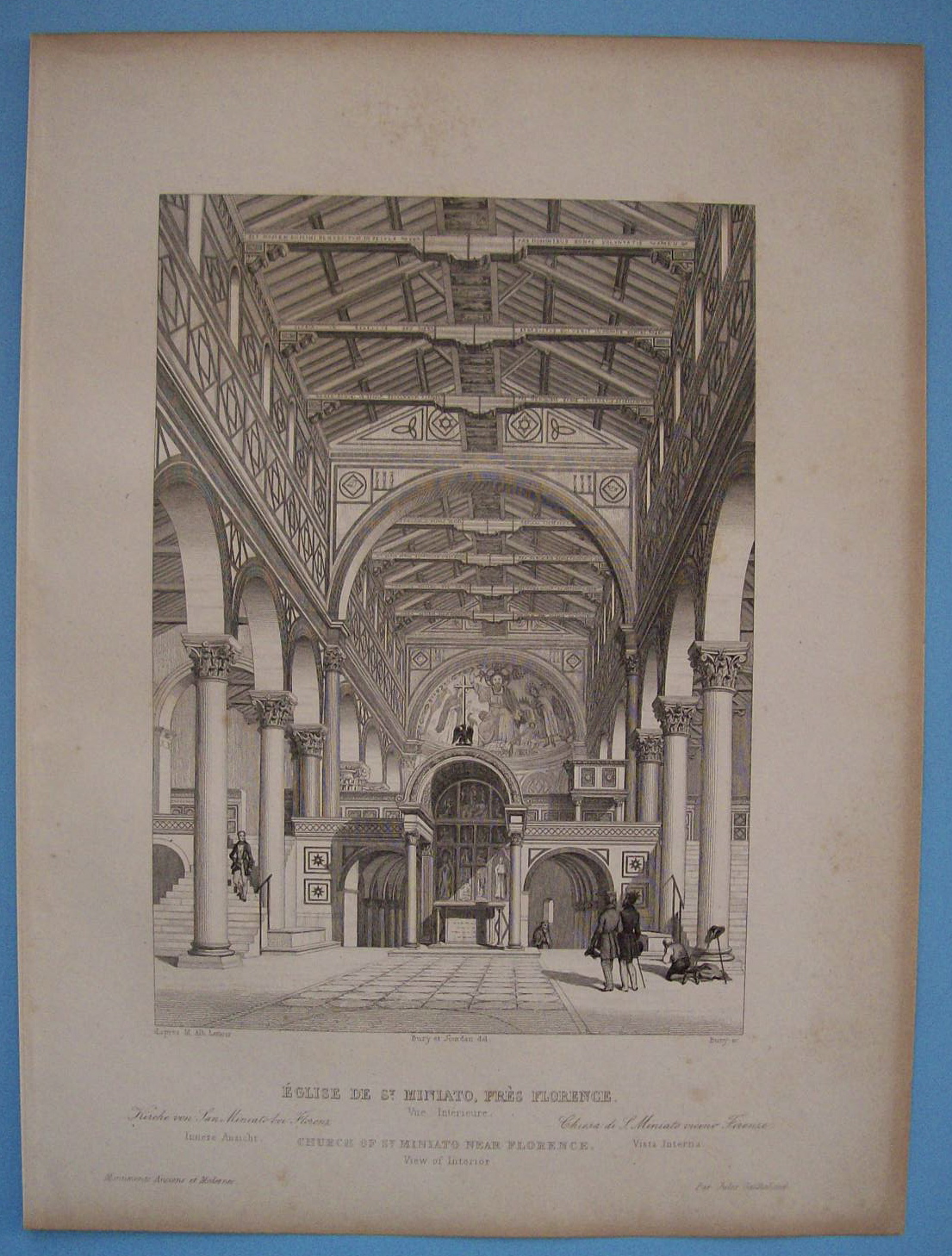 Eglise De St Miniato, Pres Florence
