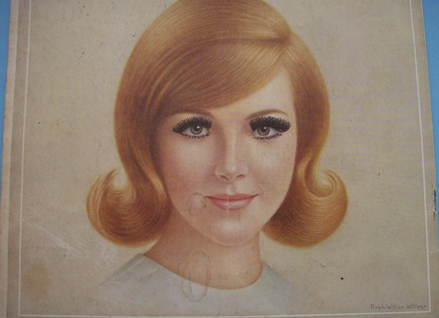 1966 Breck Shampoo with Lovely Red Haired Woman