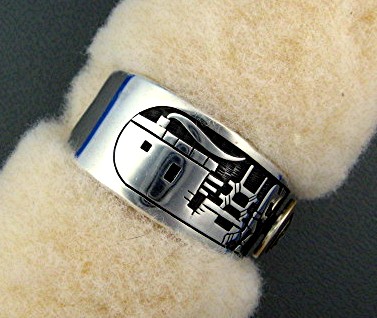 Navajo 14K Gold Sterling Silver Francis Leekya Cuff