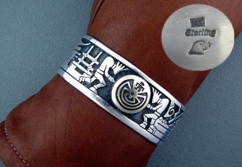 Navajo 14K Gold Sterling Silver Francis Leekya Cuff