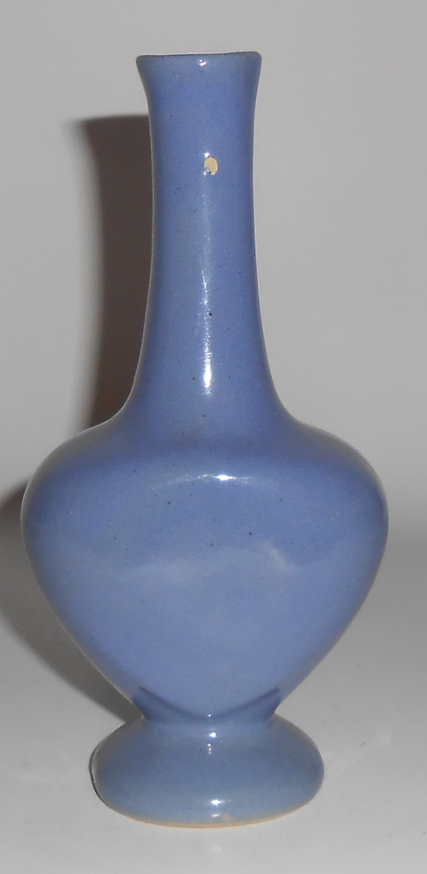 Zanesville Stoneware Pottery Delph Perfume Bottle