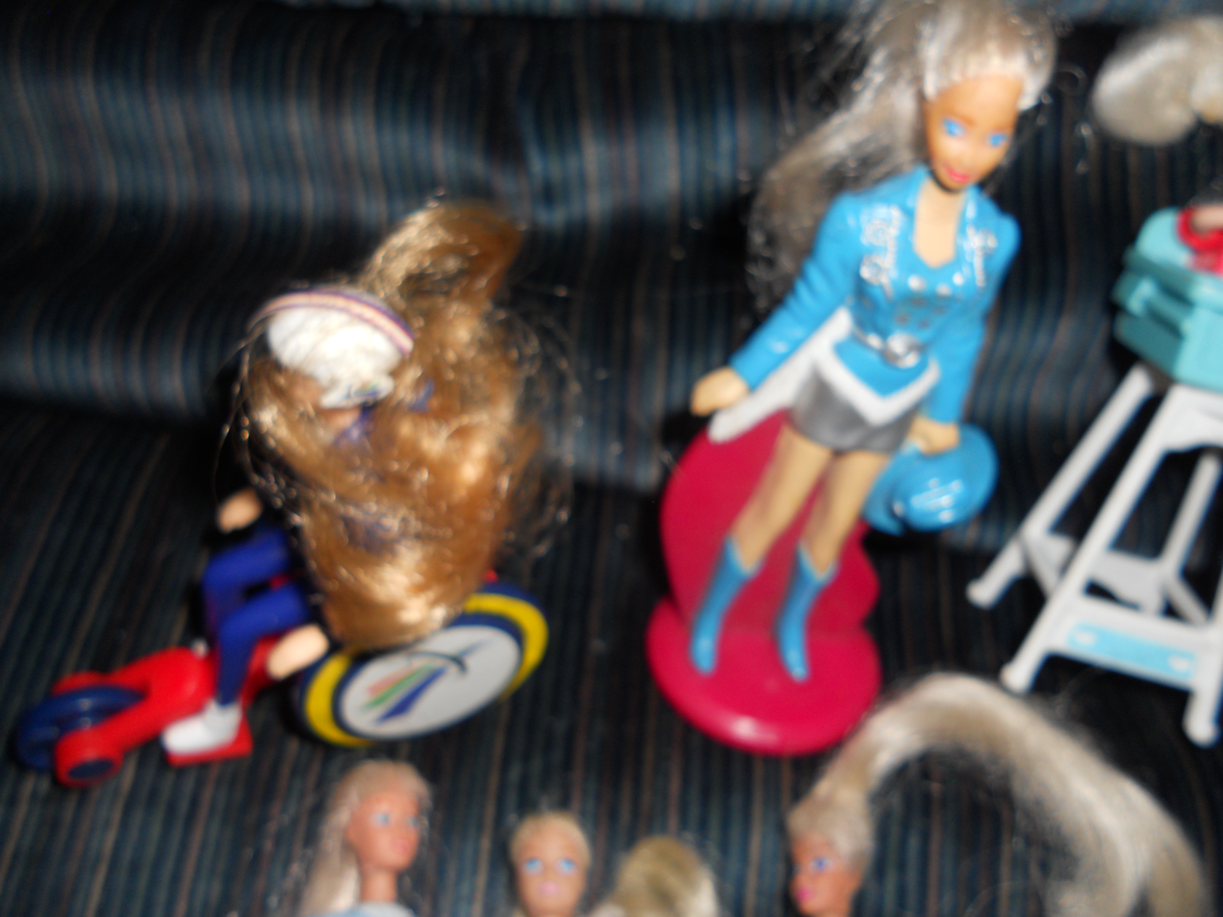 Barbie Doll Miniatures Lot of 7 1980s Mattel