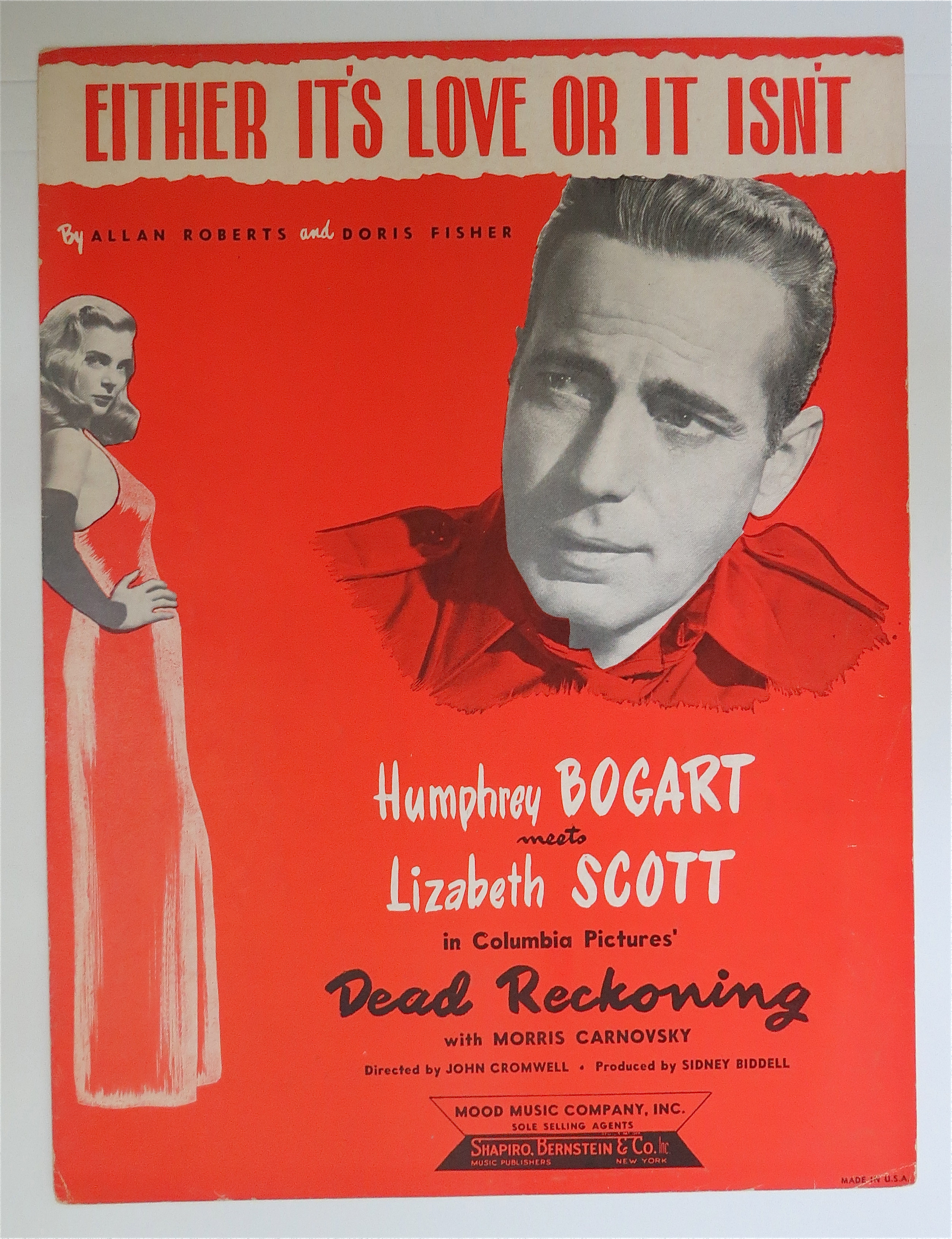 1946 Either It's Love Or It Isn't w/ Bogart & Scott