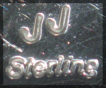 Pendant BOULDER TURQUOISE  Sterling Silver Signed JJ