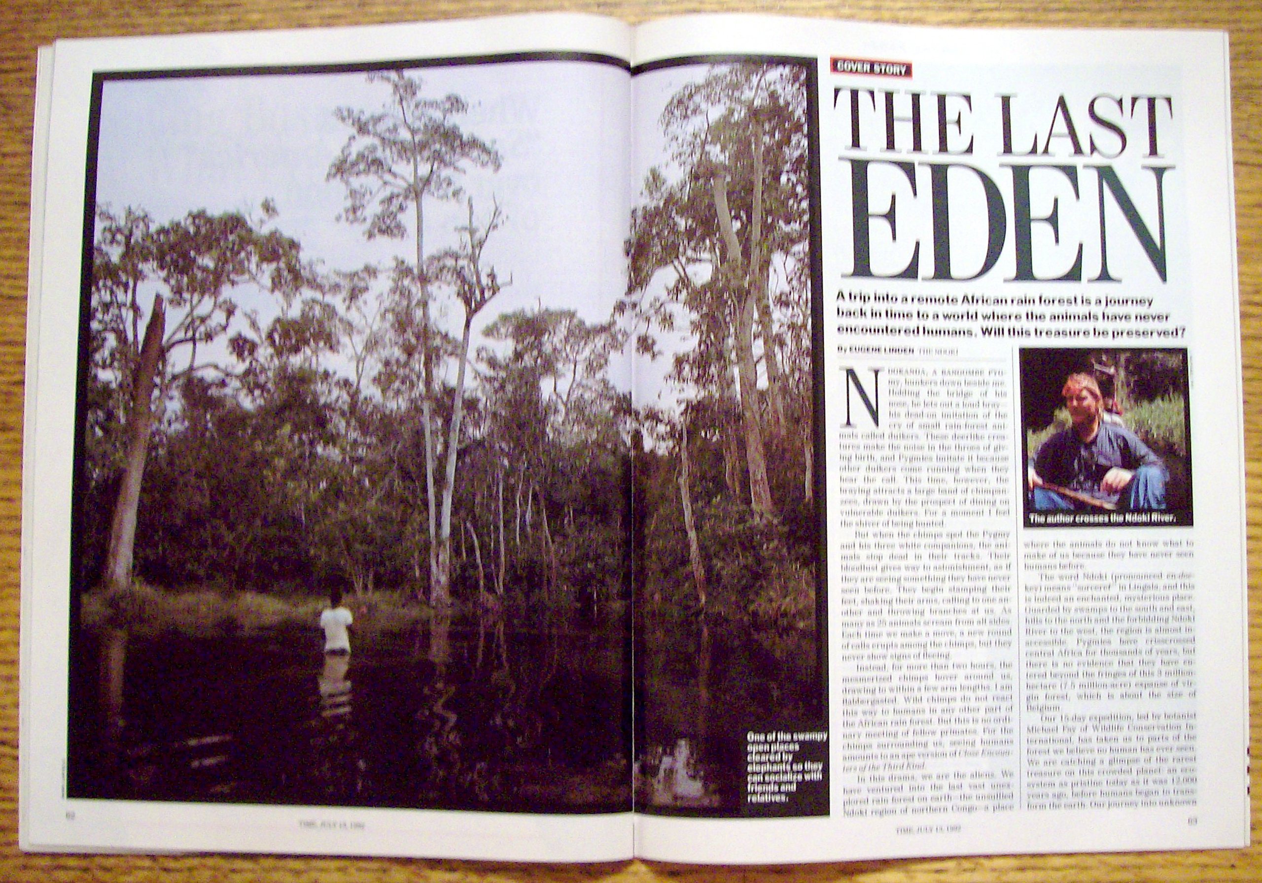 Time Magazine-July 13, 1992-Last Eden